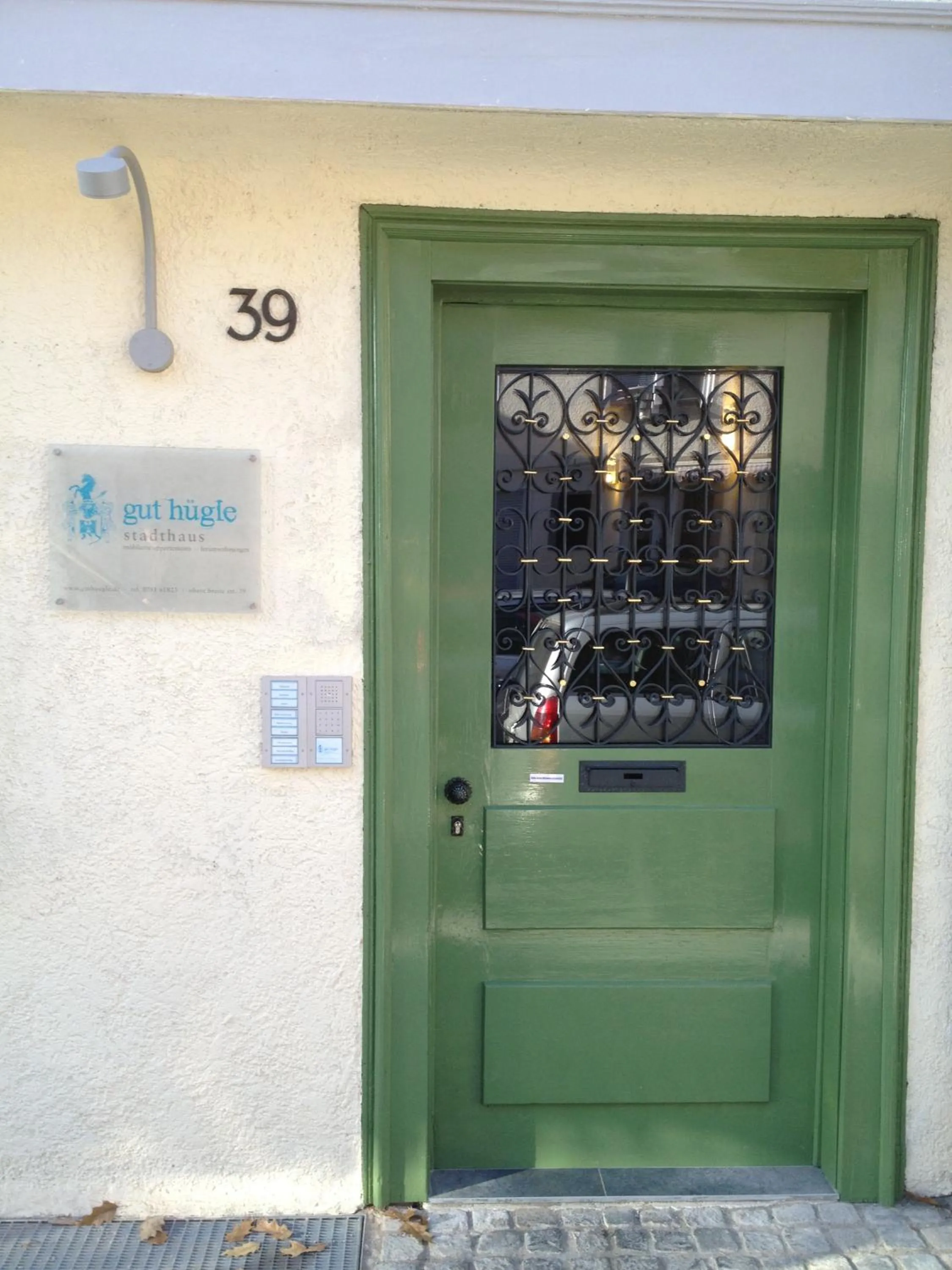 Facade/entrance in Stadthaus Gut Hügle