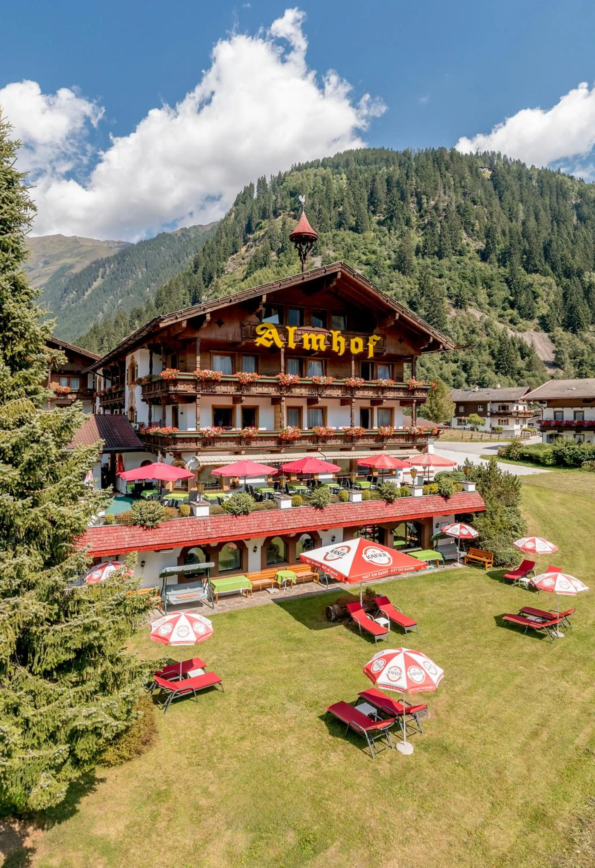 Property building in Hotel Almhof