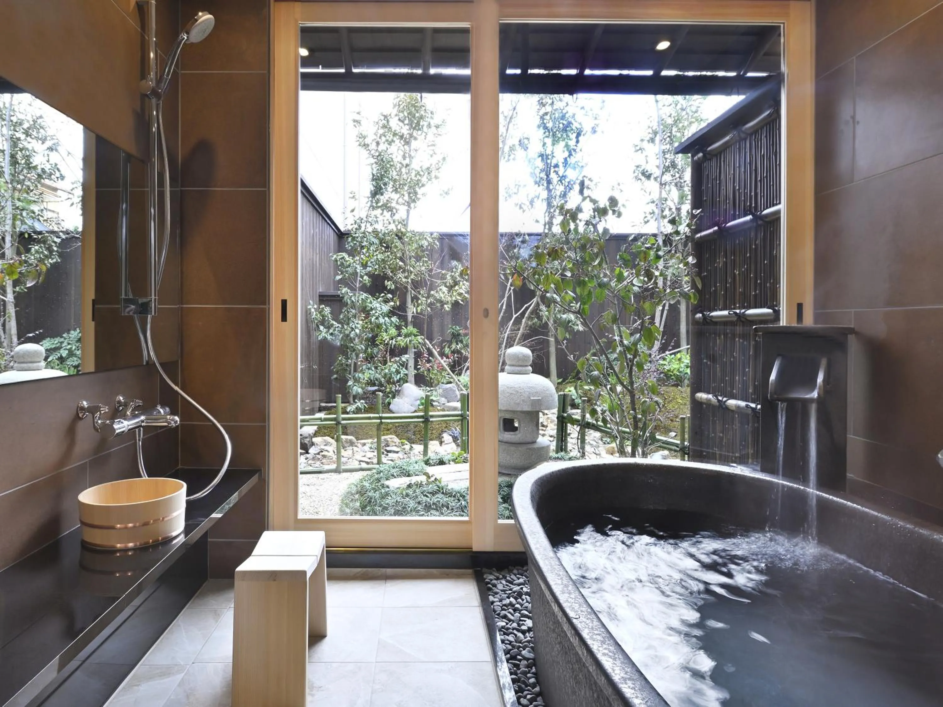 Bathroom in Kyo no Ondokoro FUYACHO-NIJO #4