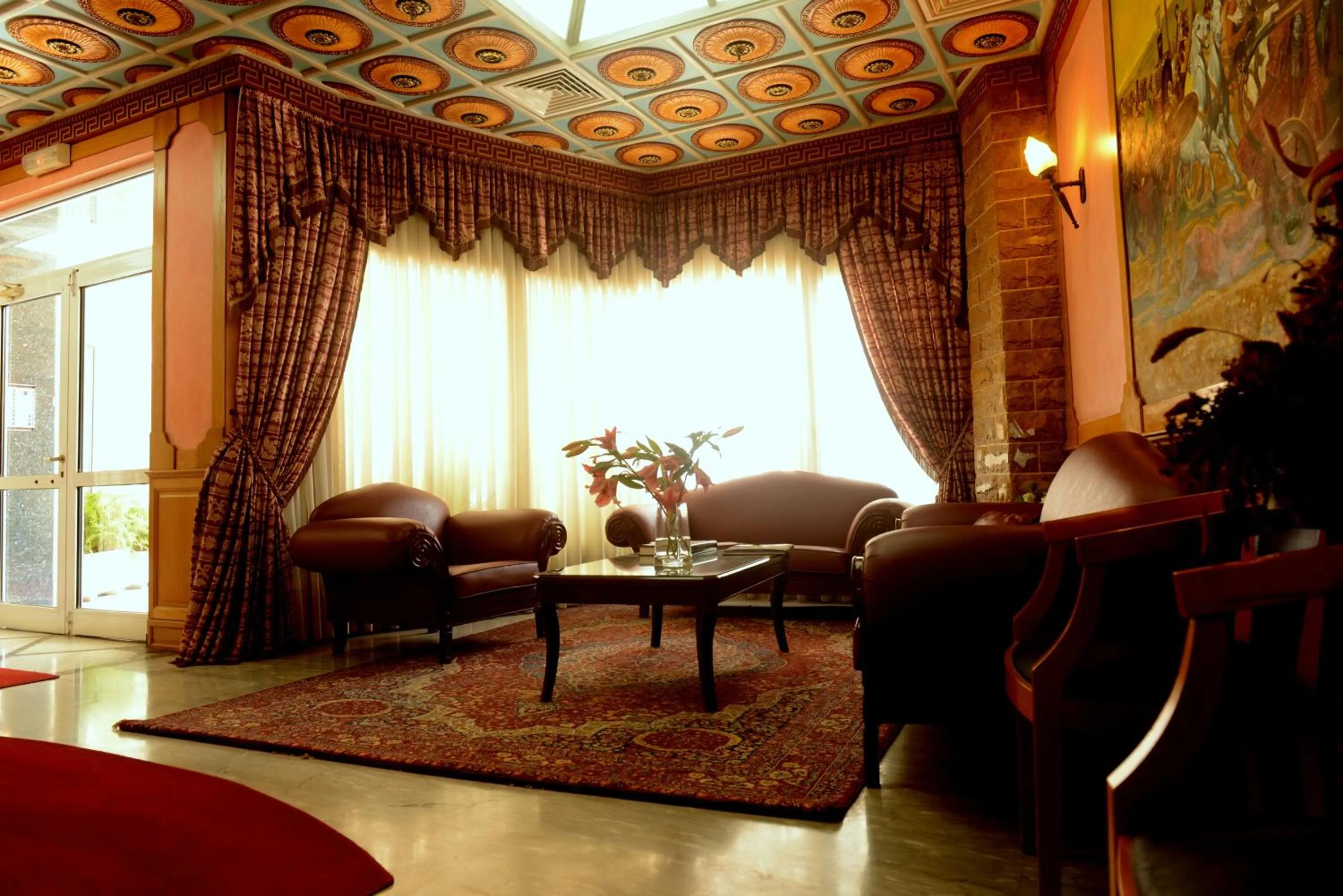 Living room in Melissa II Hotel