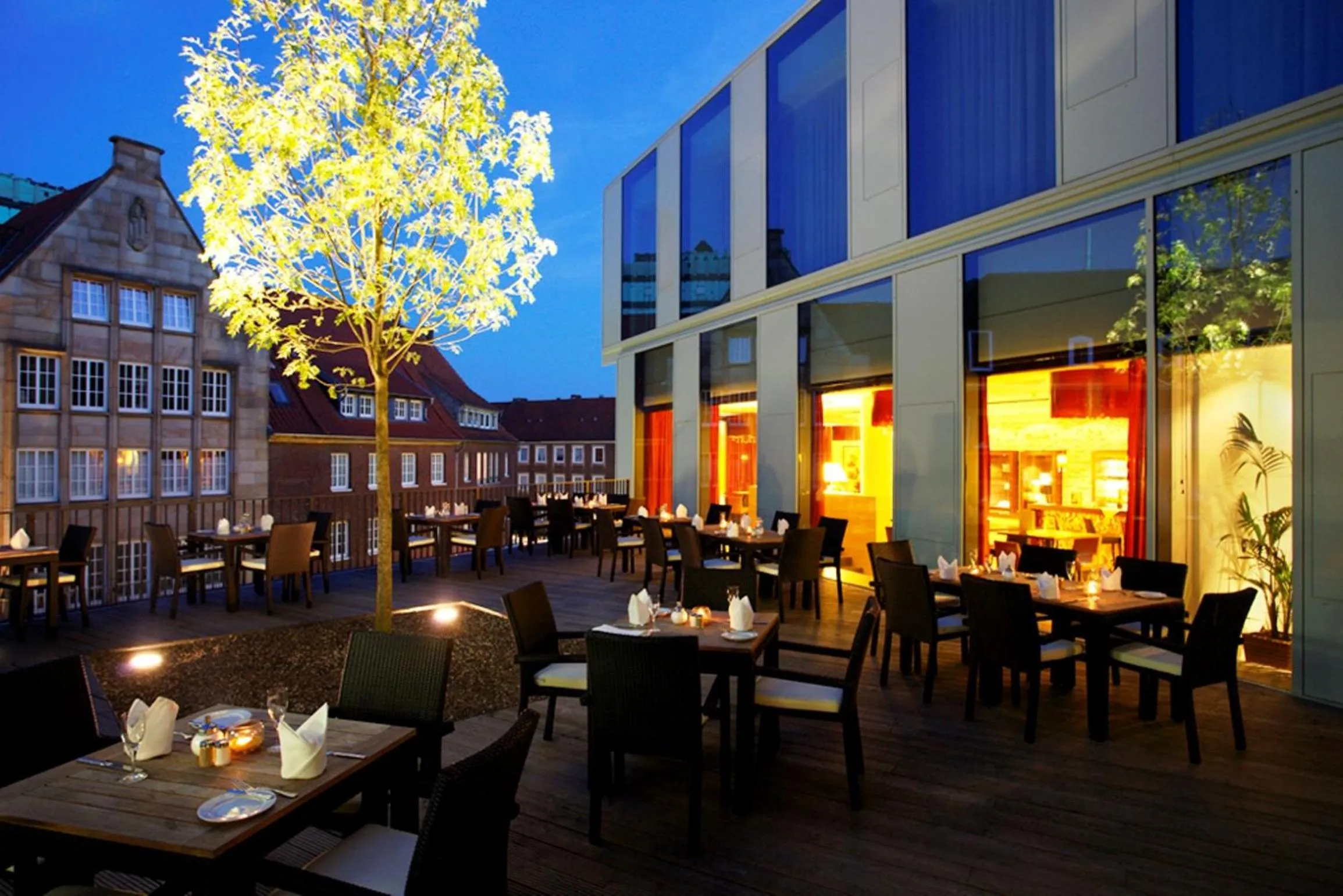 Balcony/Terrace in H4 Hotel Münster