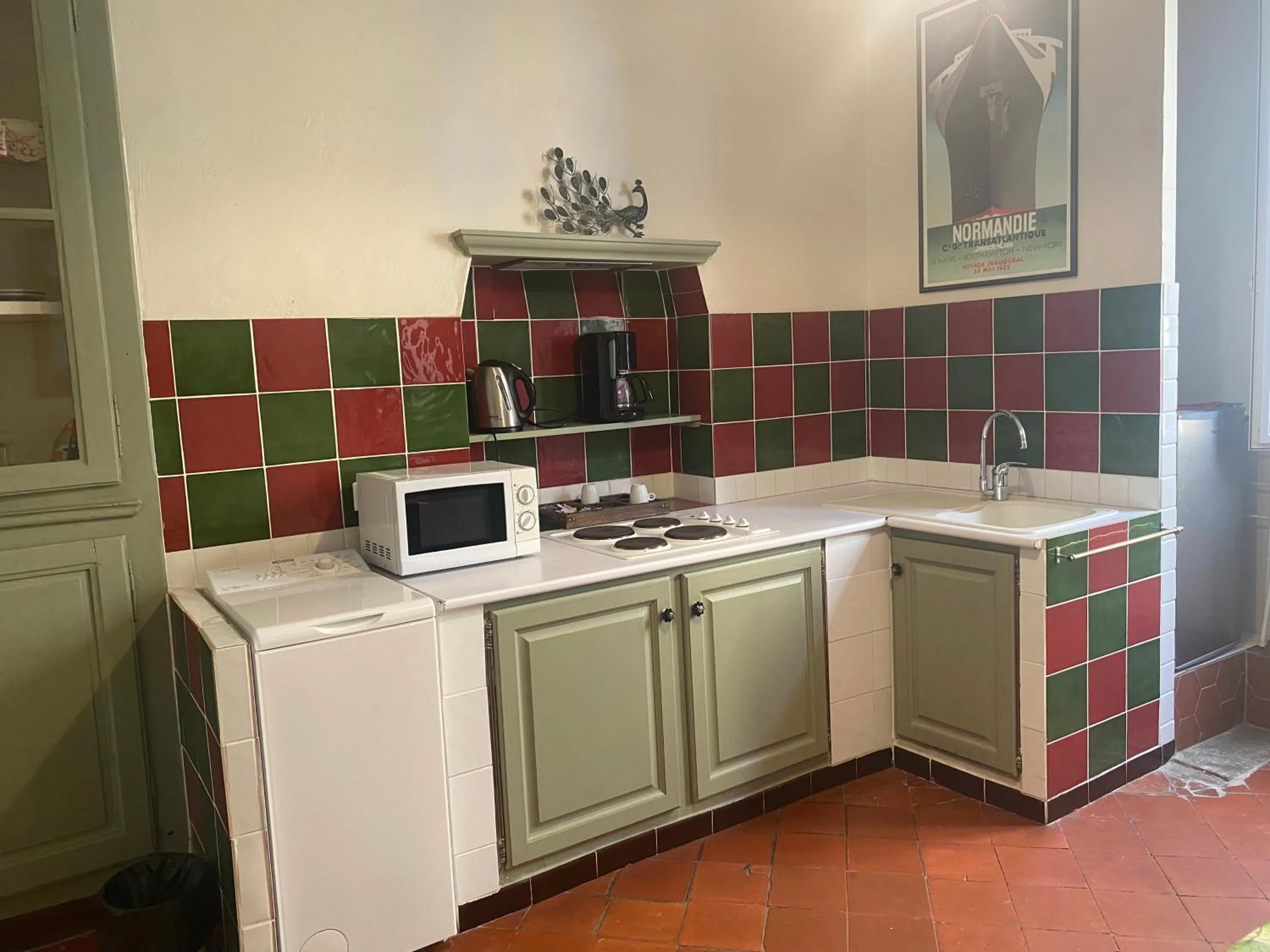 stove in Hotel Central Bastia