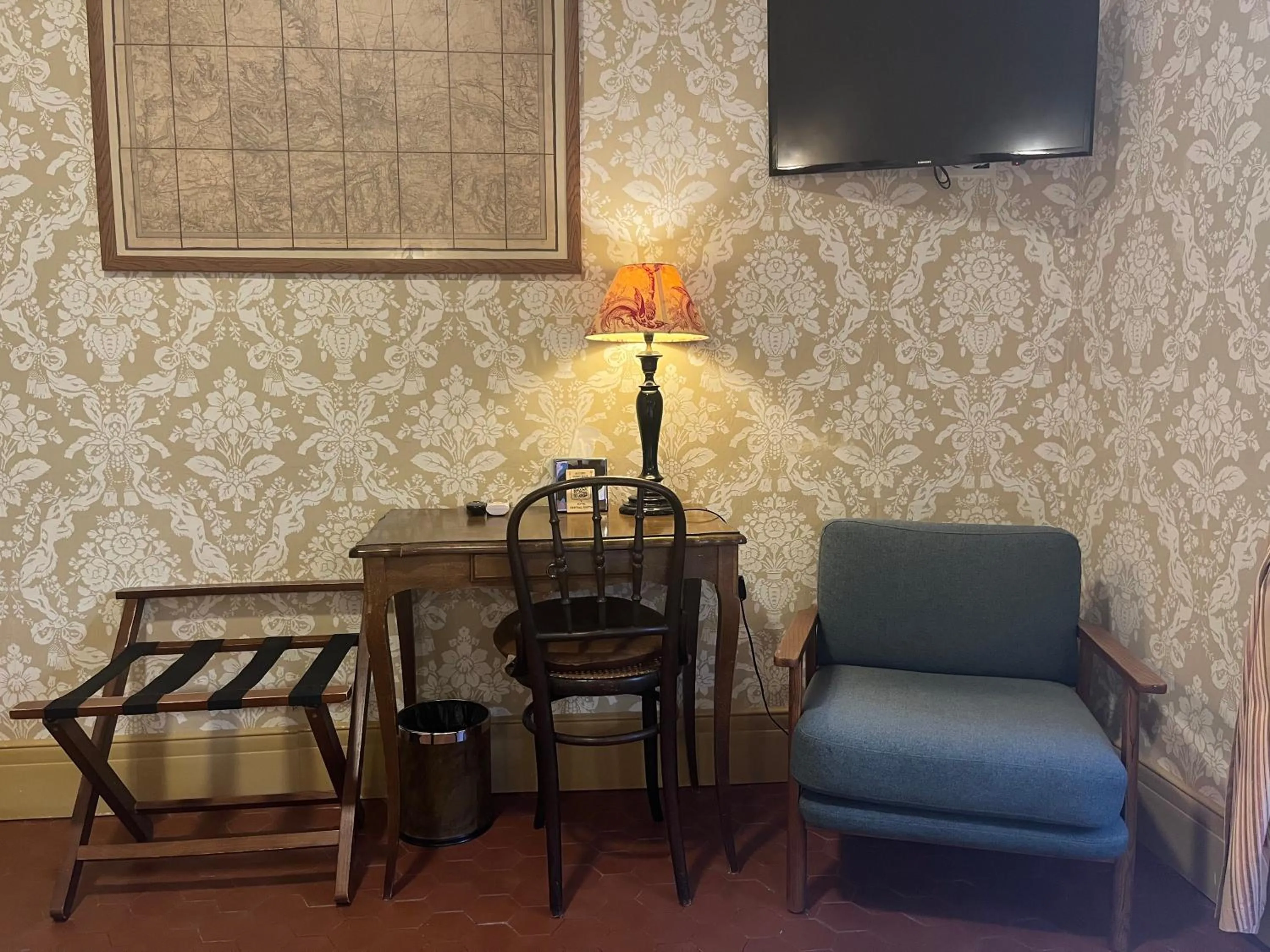 Bedroom in Hotel Central Bastia