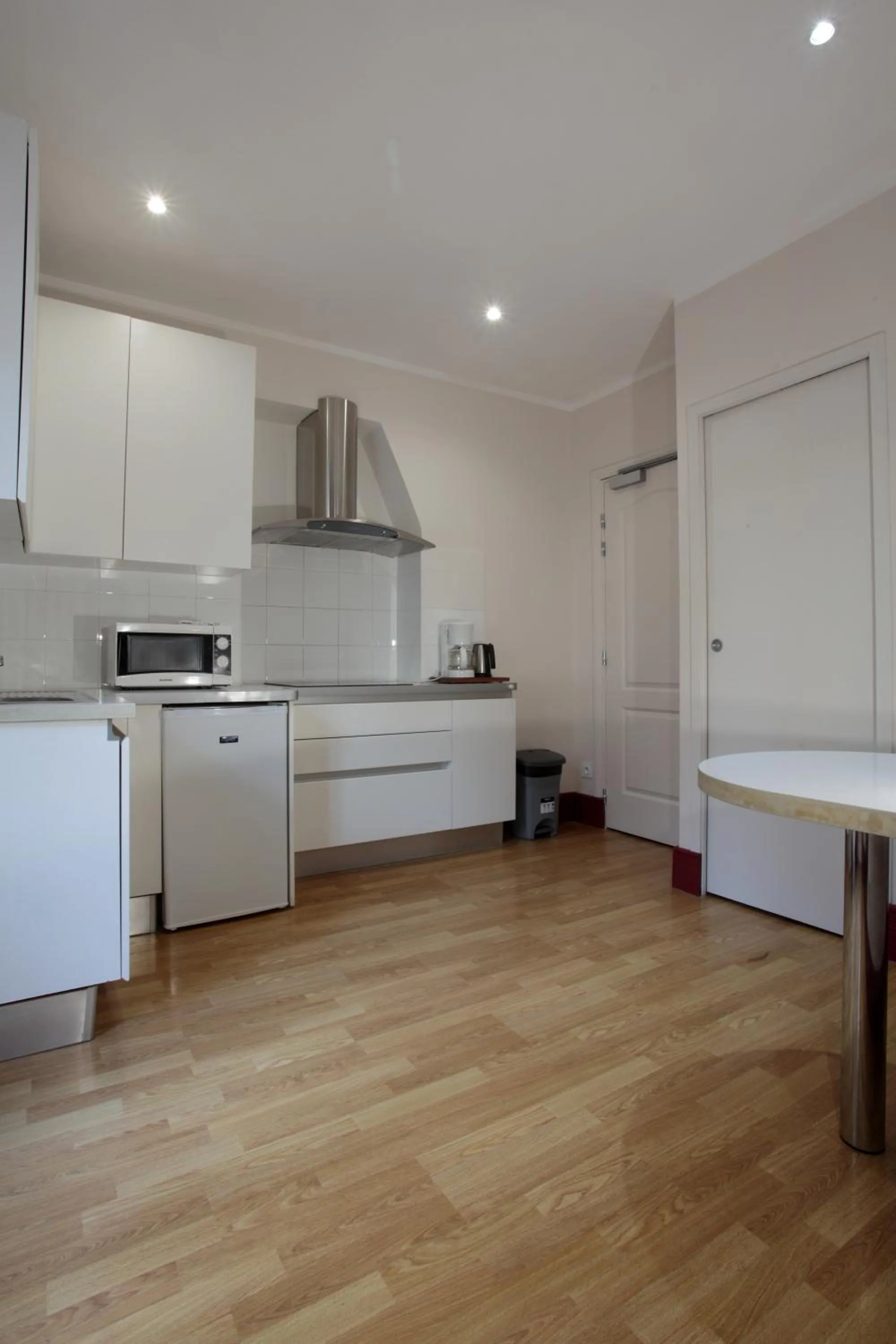 Kitchen or kitchenette in Hotel Central Bastia