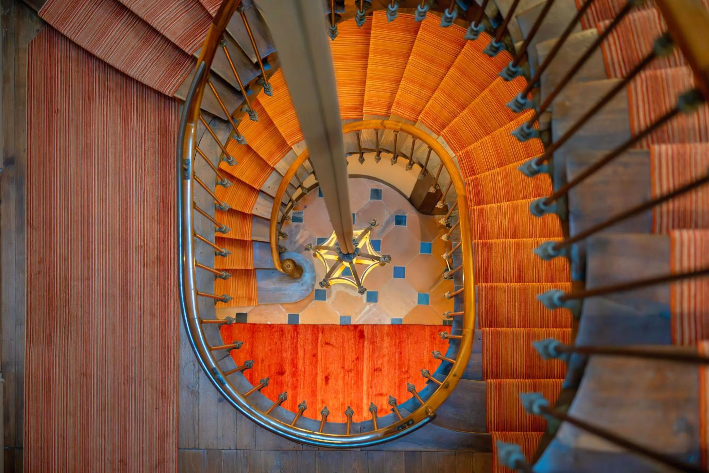 Decorative detail in Hotel Ligaro - Jarnac