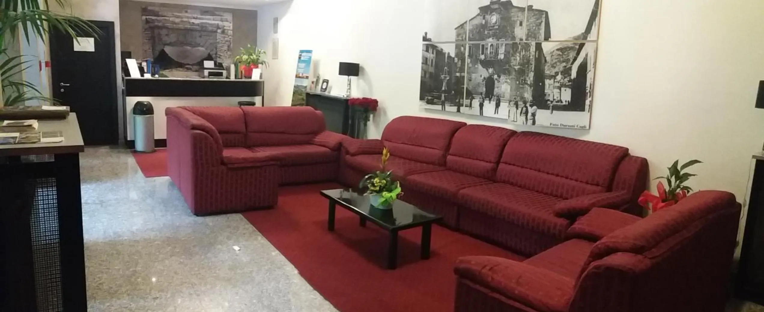 Lobby or reception in Hotel Pineta