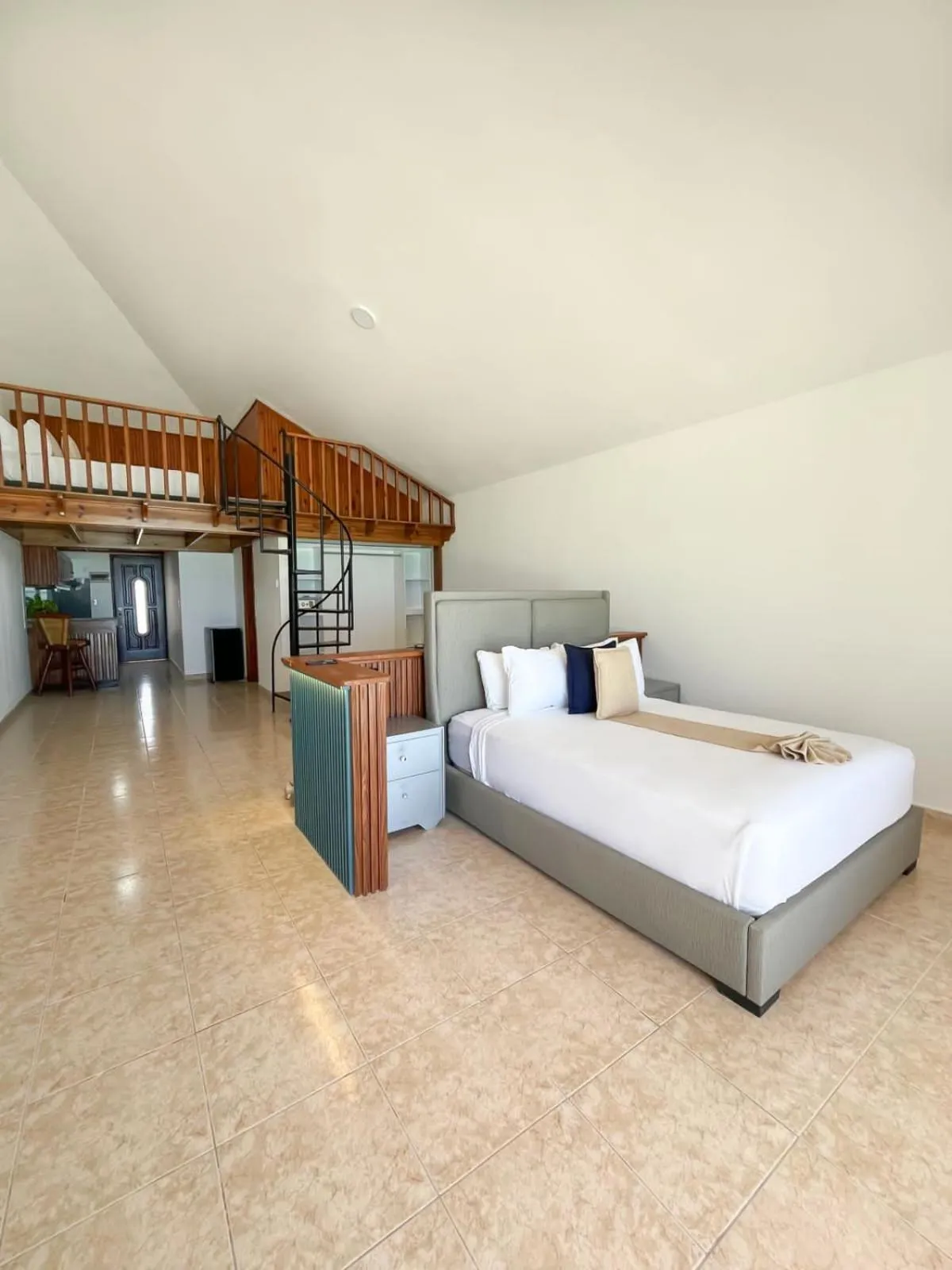 Bed in Green Coast Beach Hotel