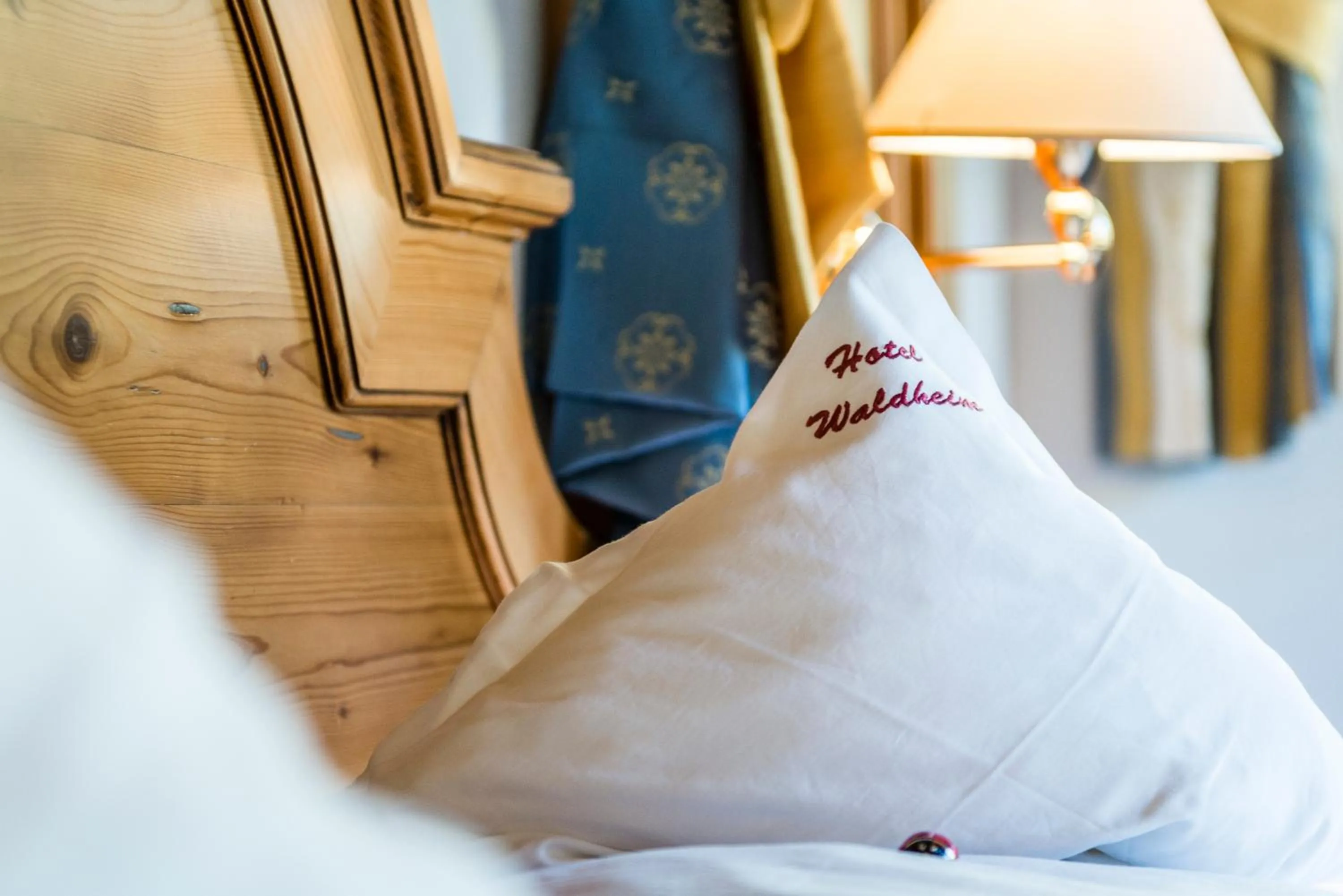 Decorative detail, Bed in Naturhotel Waldheim