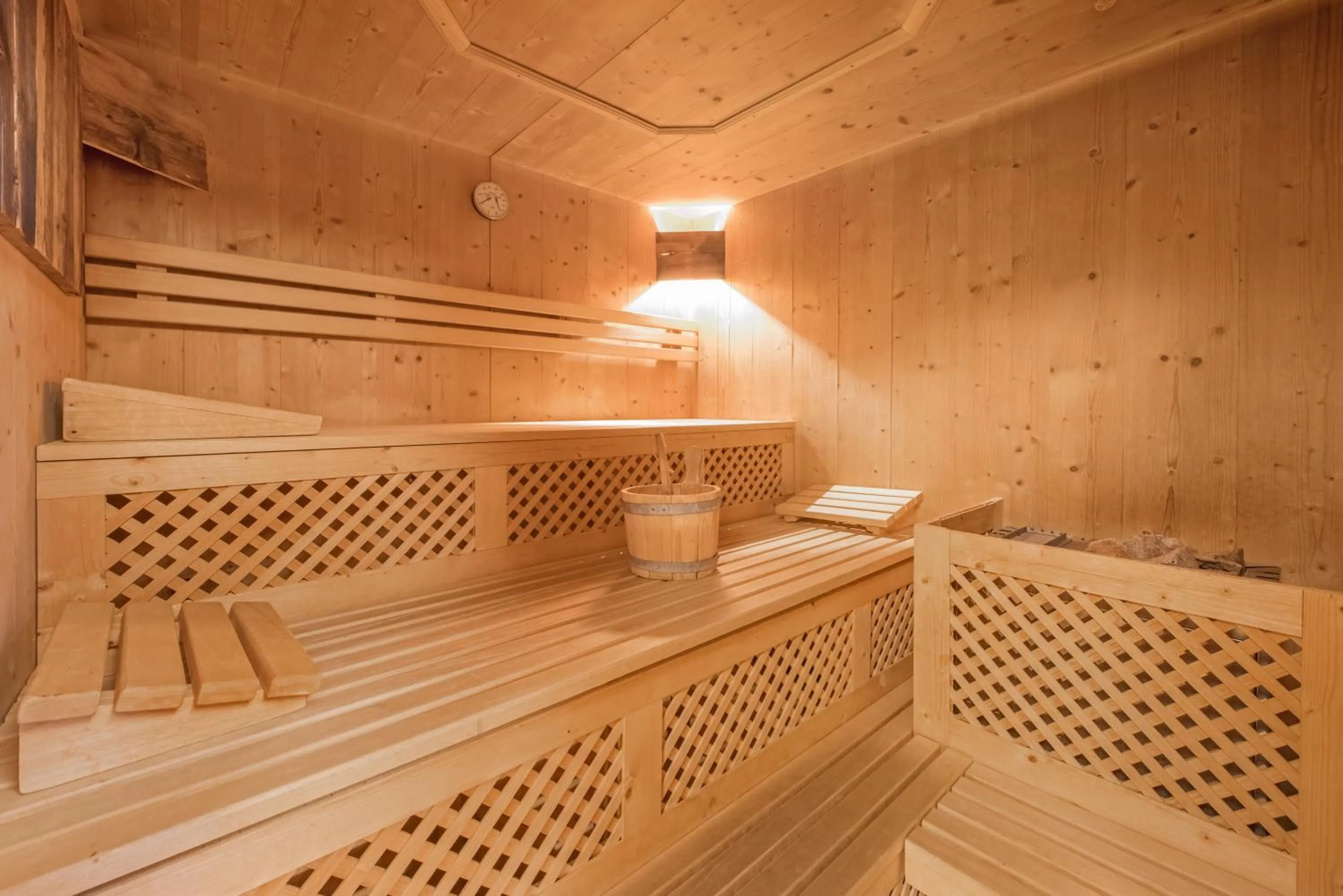 Sauna in Naturhotel Waldheim