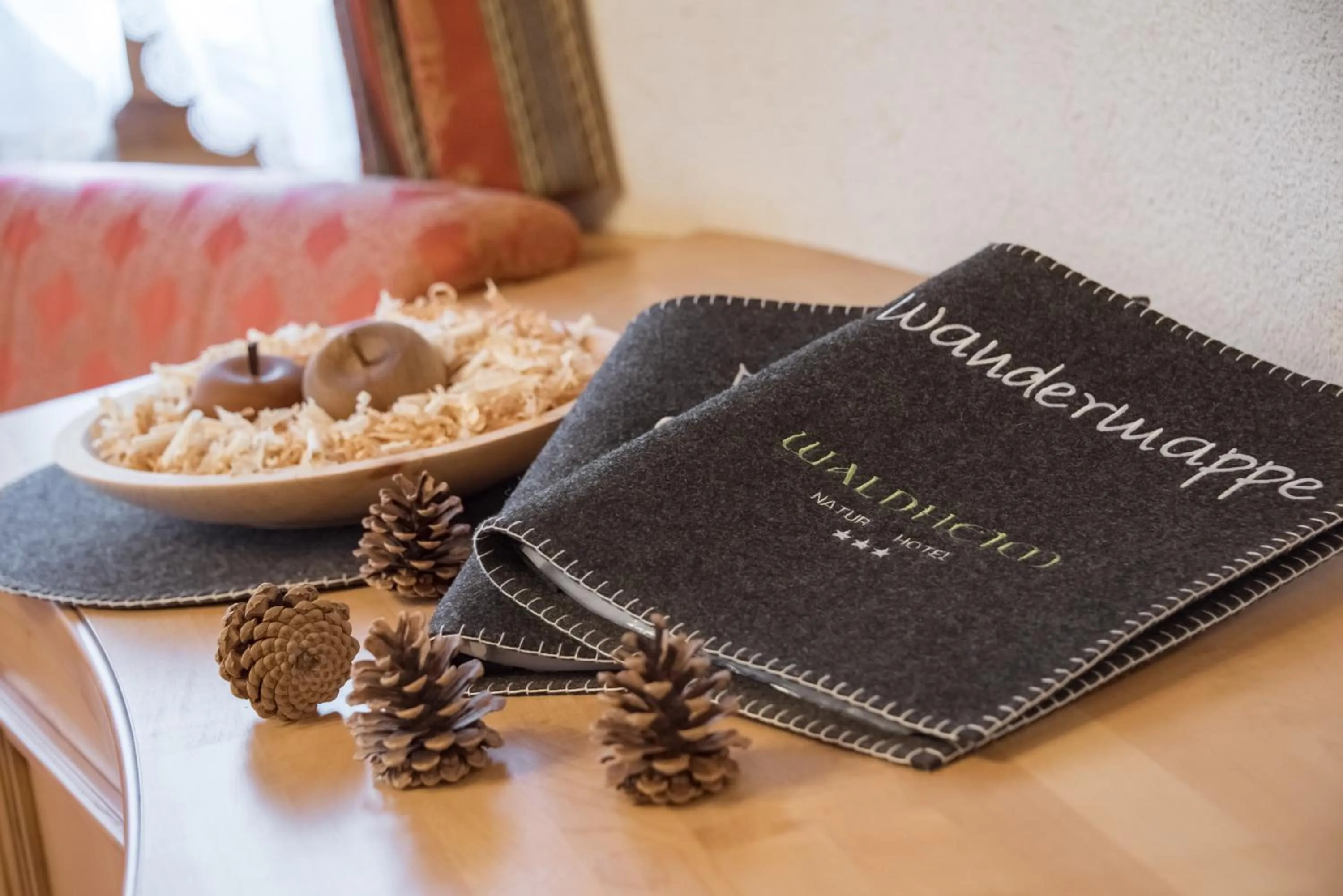 Communal lounge/ TV room in Naturhotel Waldheim