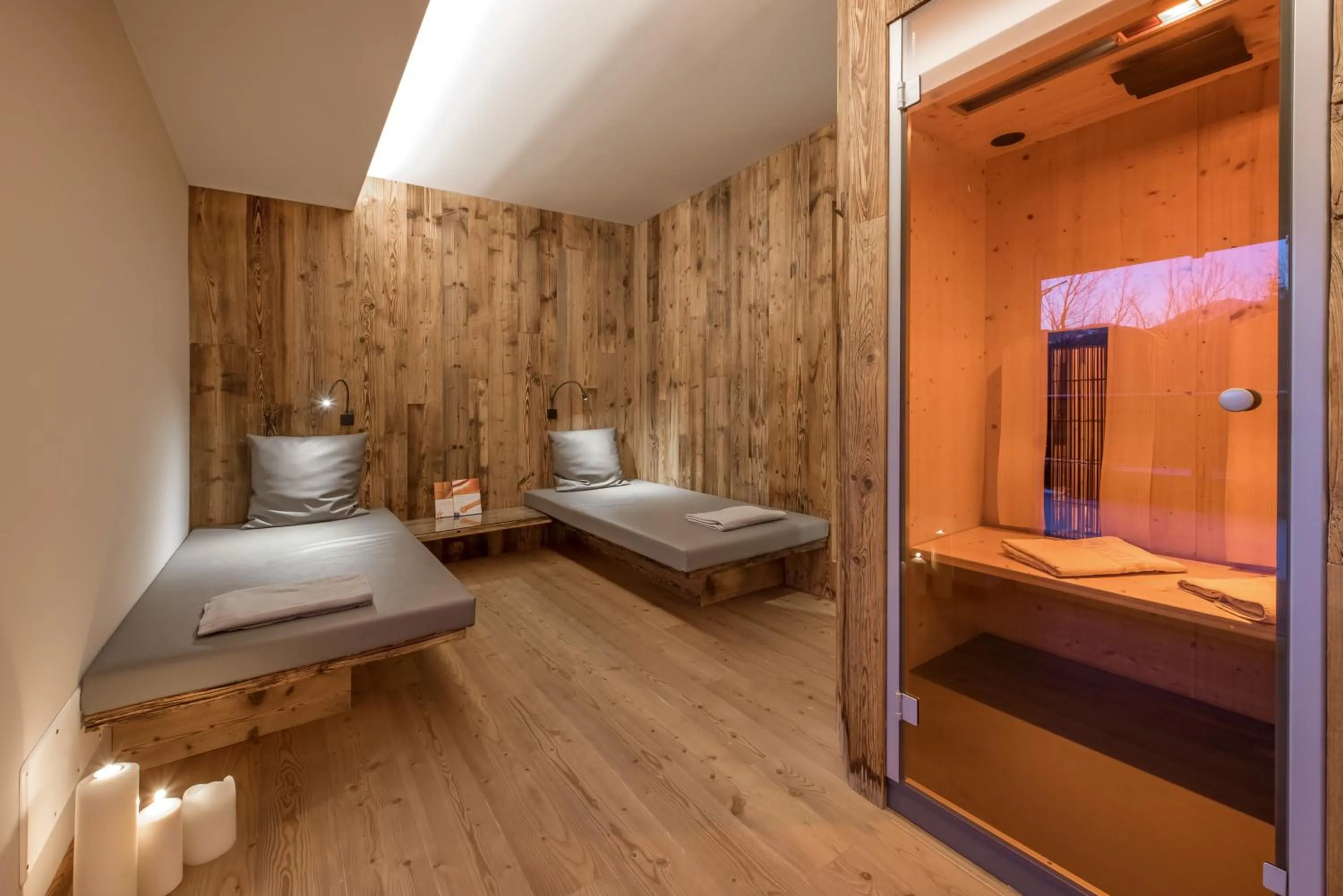 Spa and wellness centre/facilities, Bed in Naturhotel Waldheim