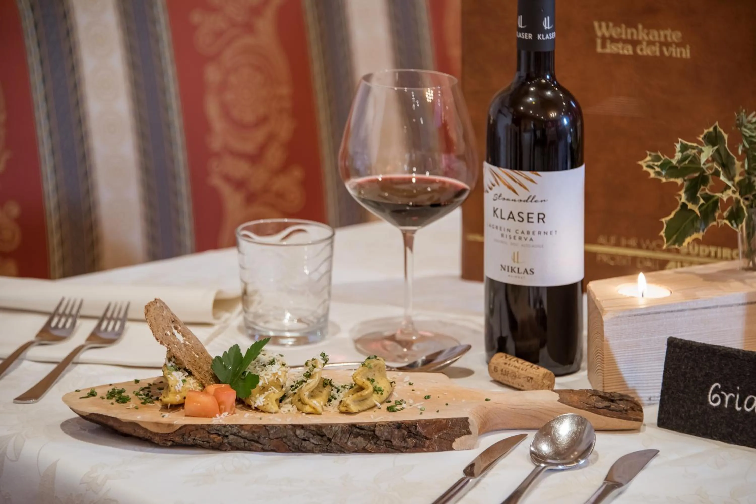 Food and drinks in Naturhotel Waldheim