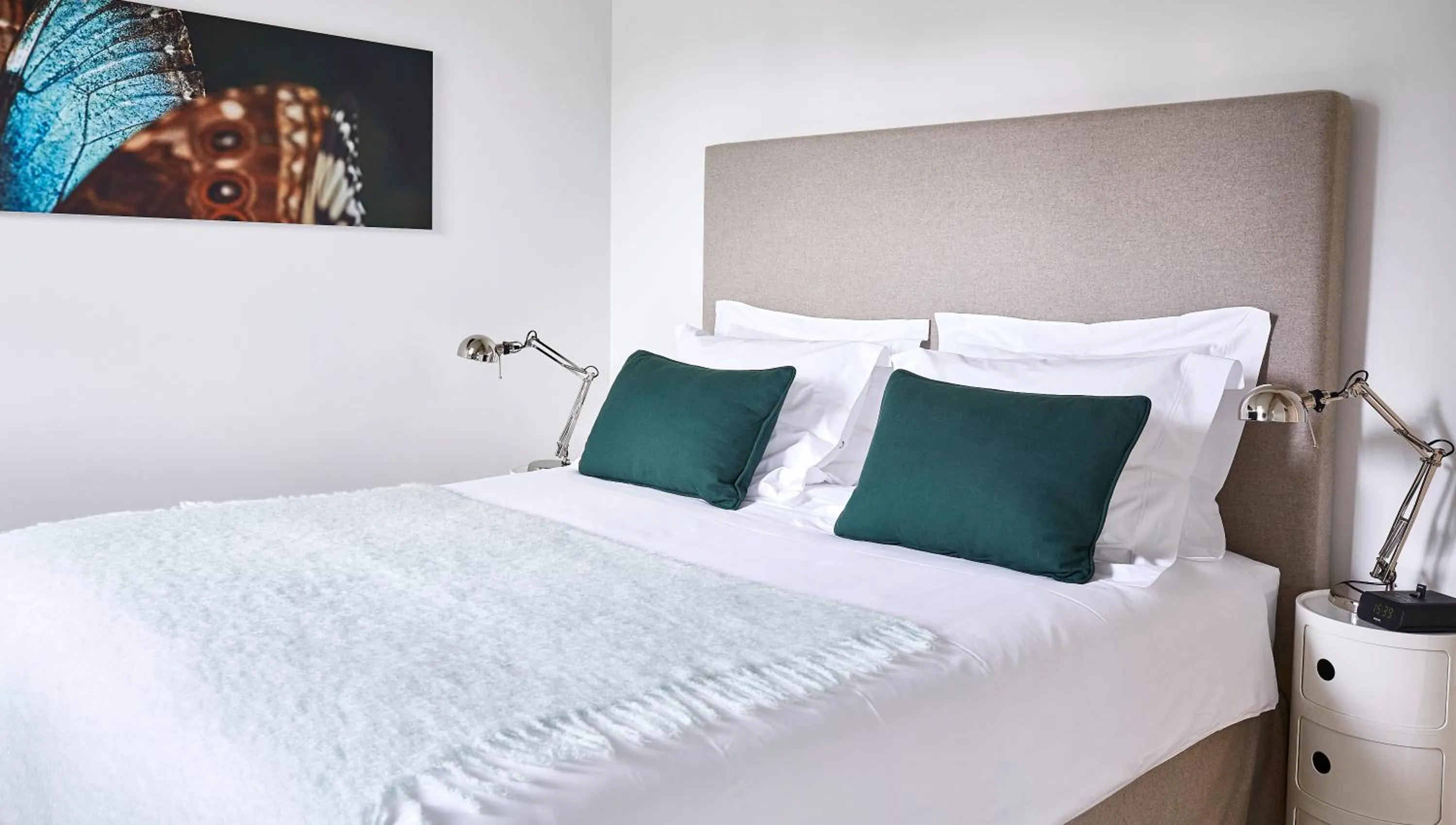 Decorative detail, Bed in B&B Park7 Wavre - Leuven