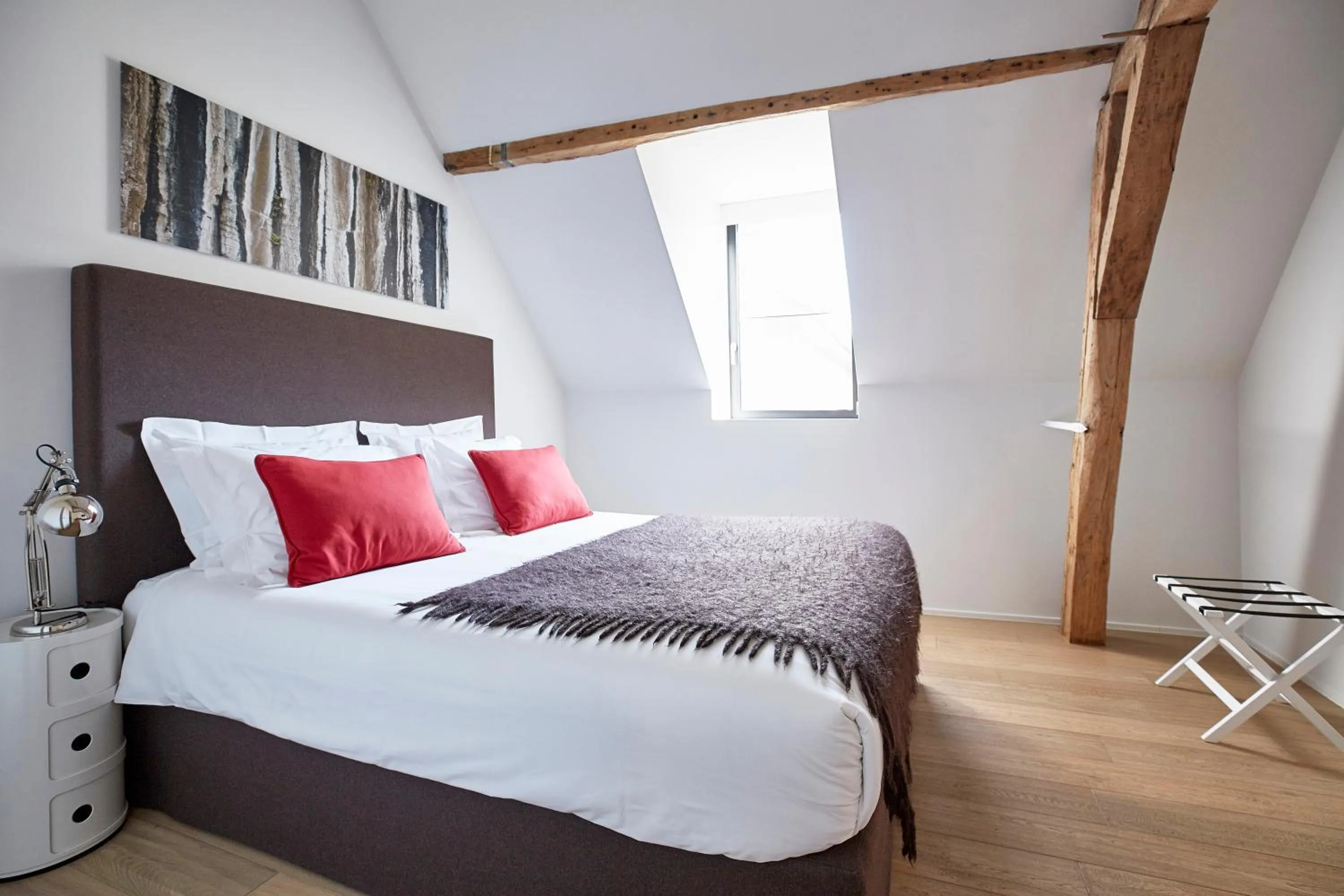 Photo of the whole room, Bed in B&B Park7 Wavre - Leuven