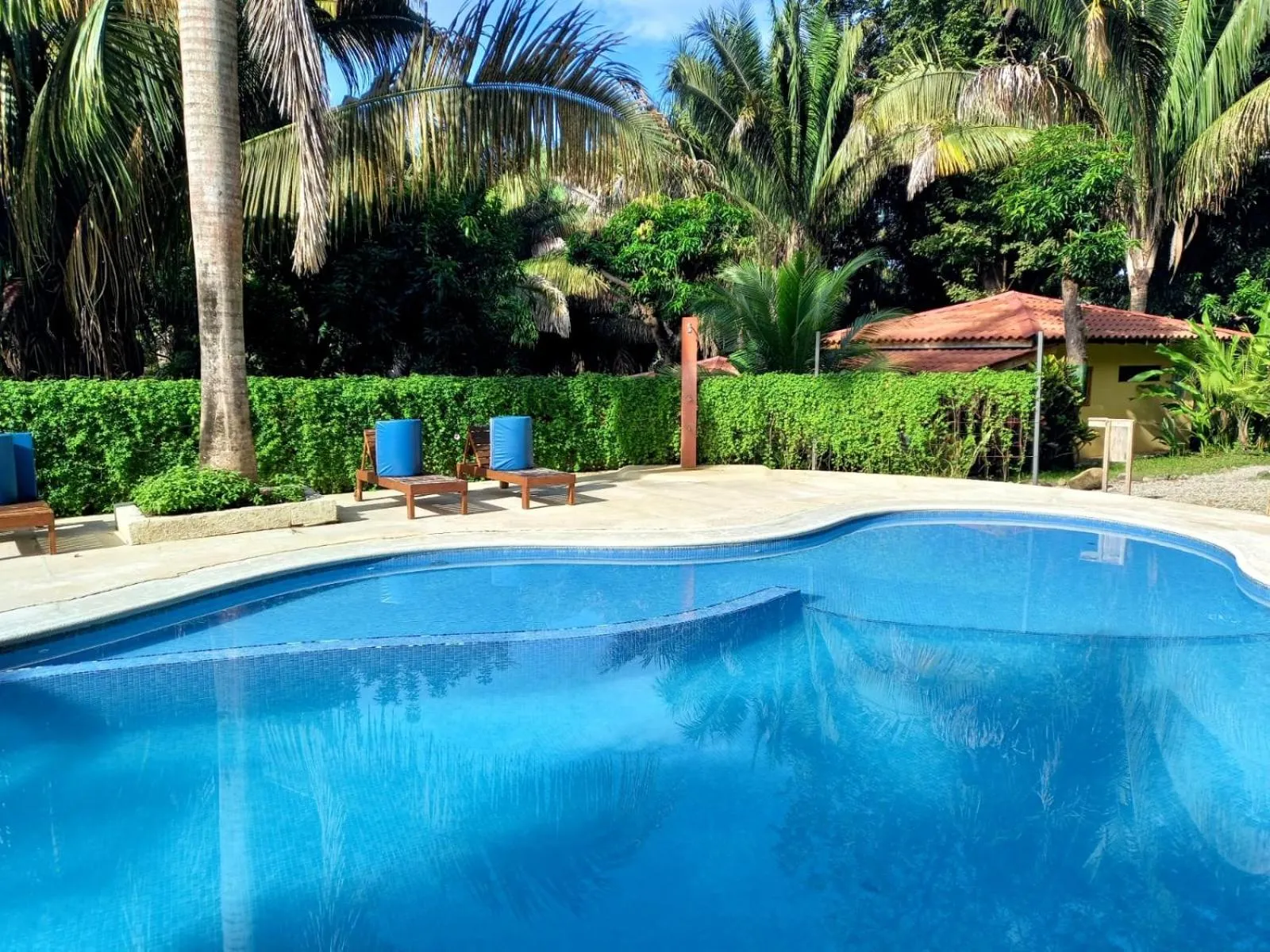 Pool view in Esencia Hotel and Villas