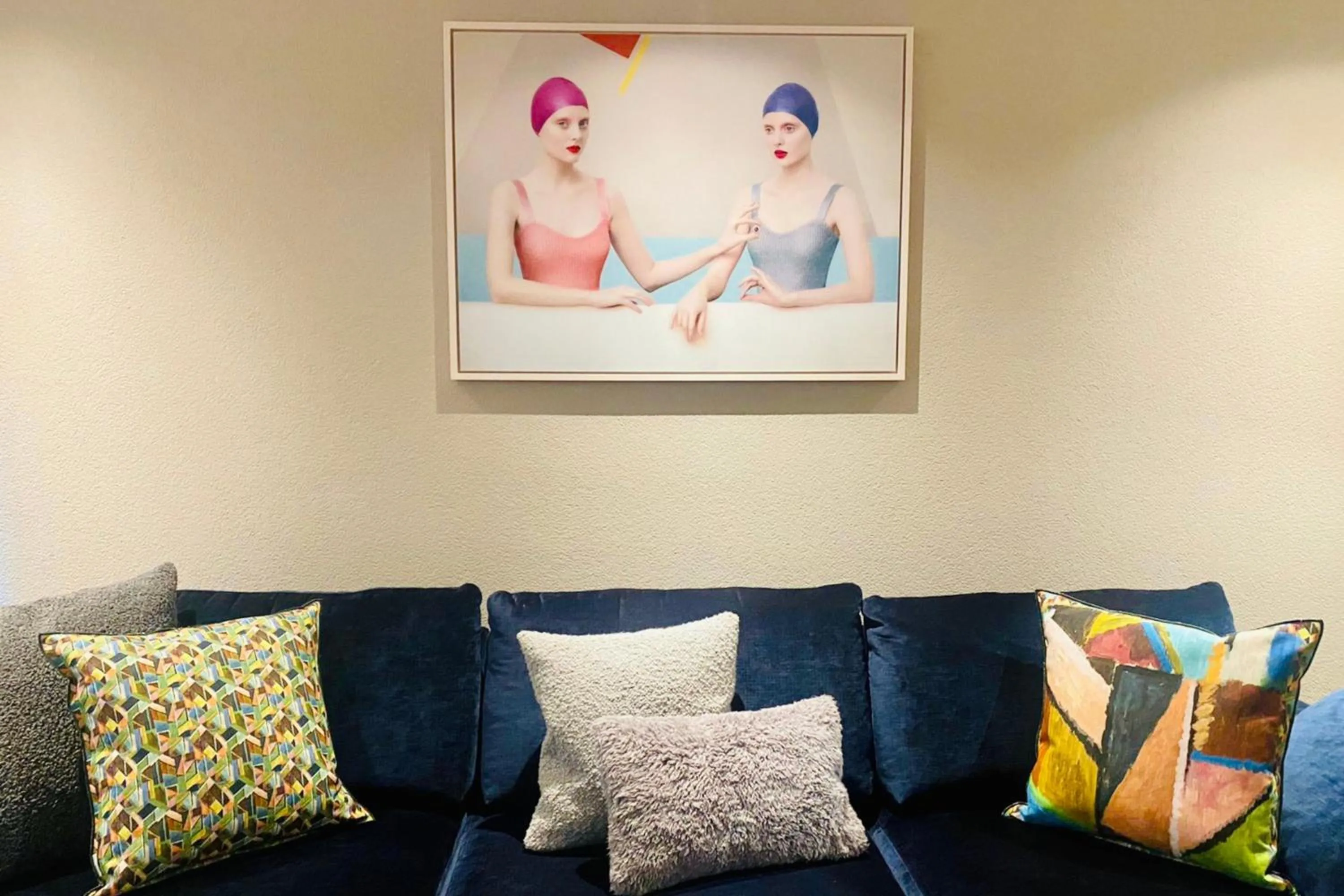 Living room in Appart Hotel Knappaboda