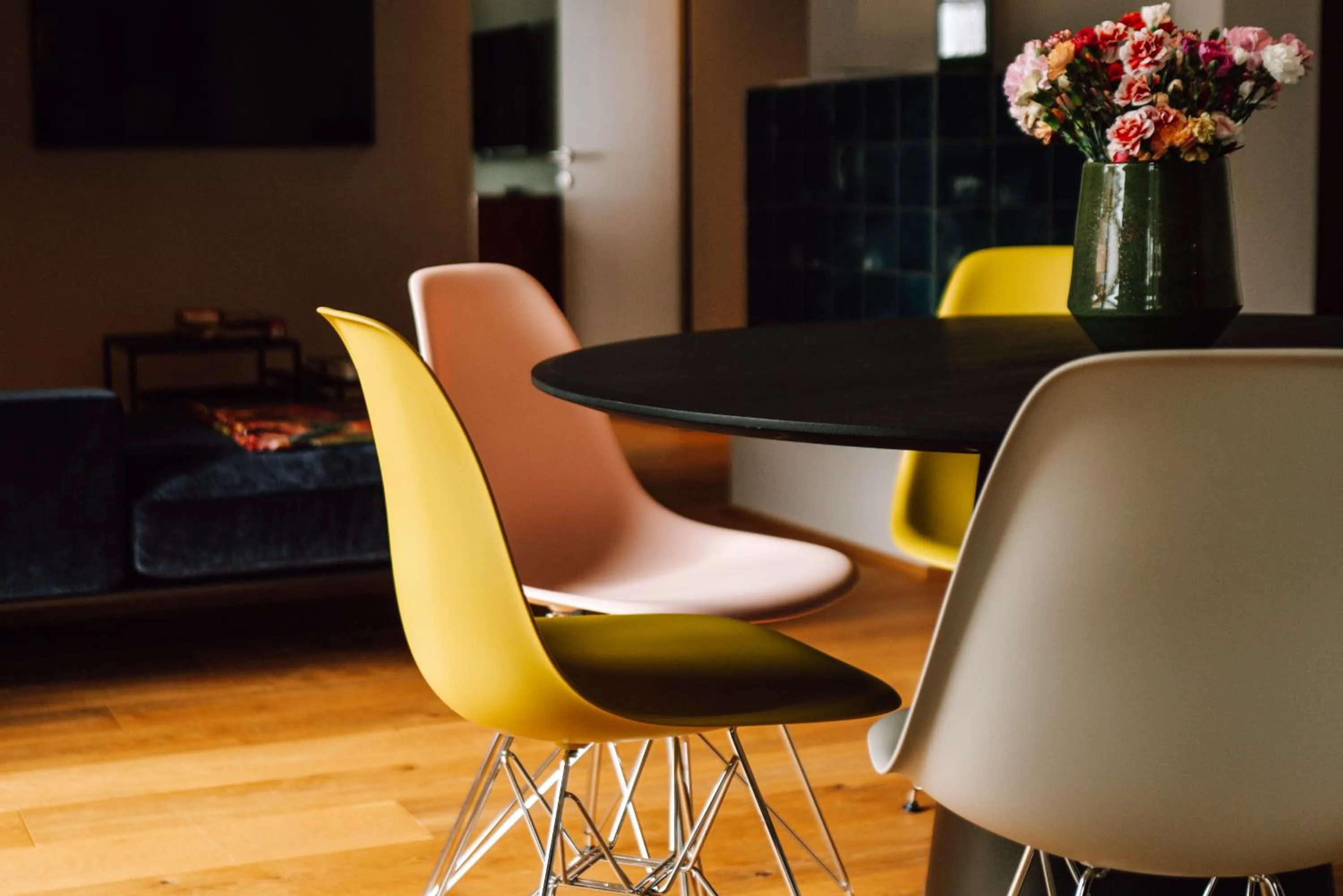 Seating area in Appart Hotel Knappaboda