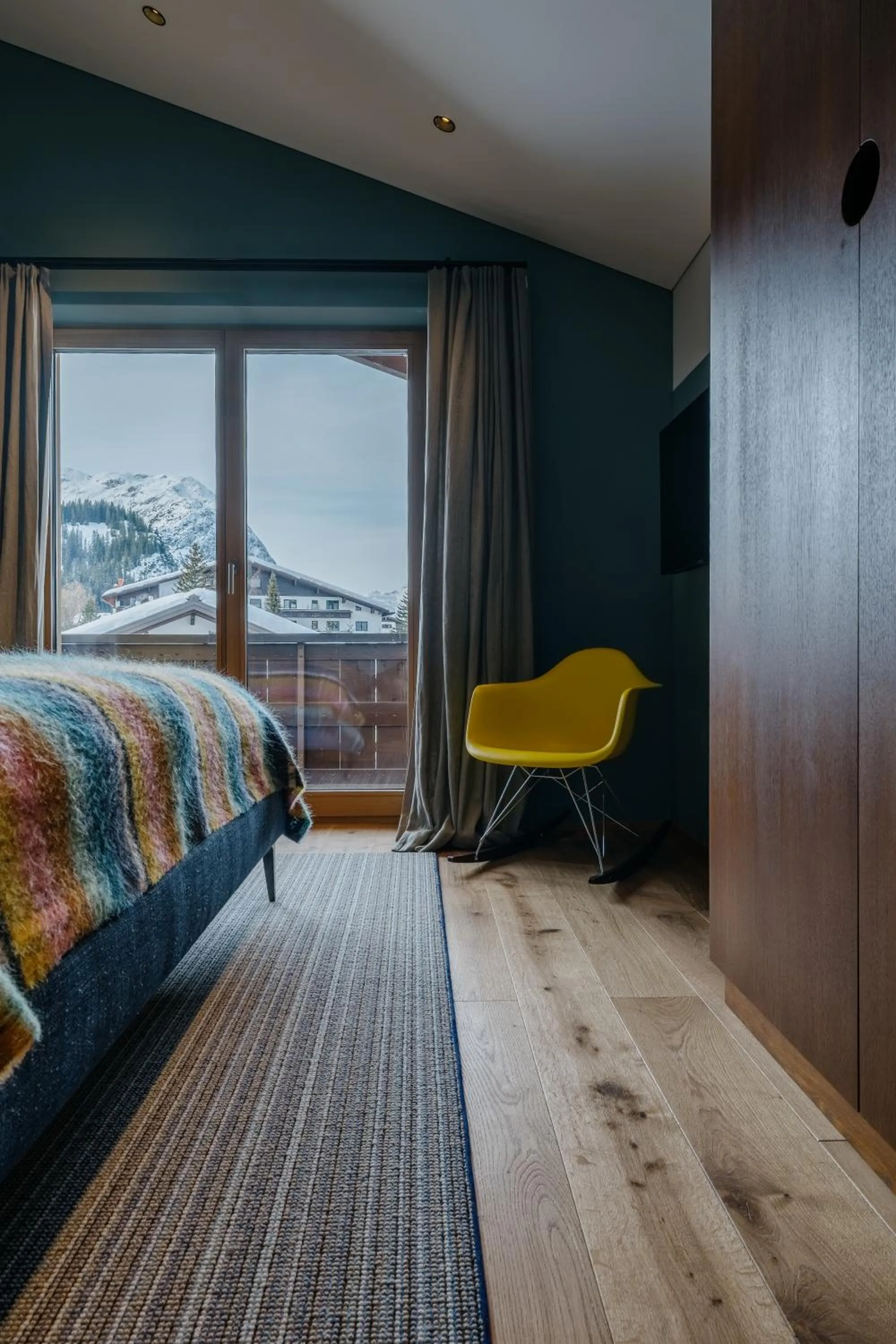 Mountain view in Appart Hotel Knappaboda