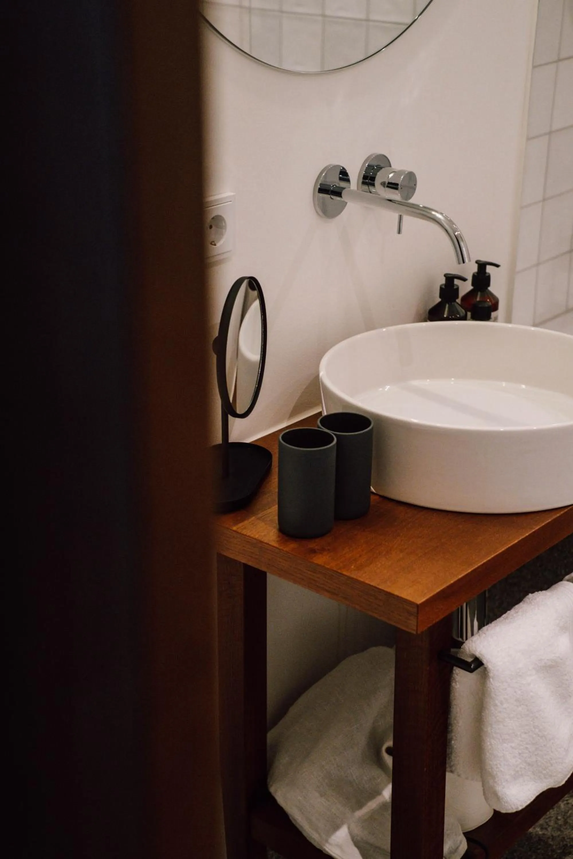 Bathroom in Appart Hotel Knappaboda