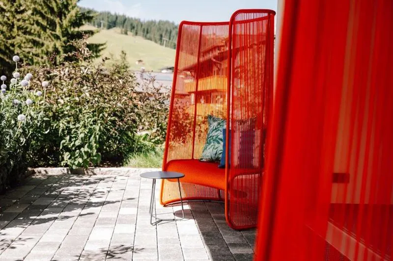 Garden in Appart Hotel Knappaboda