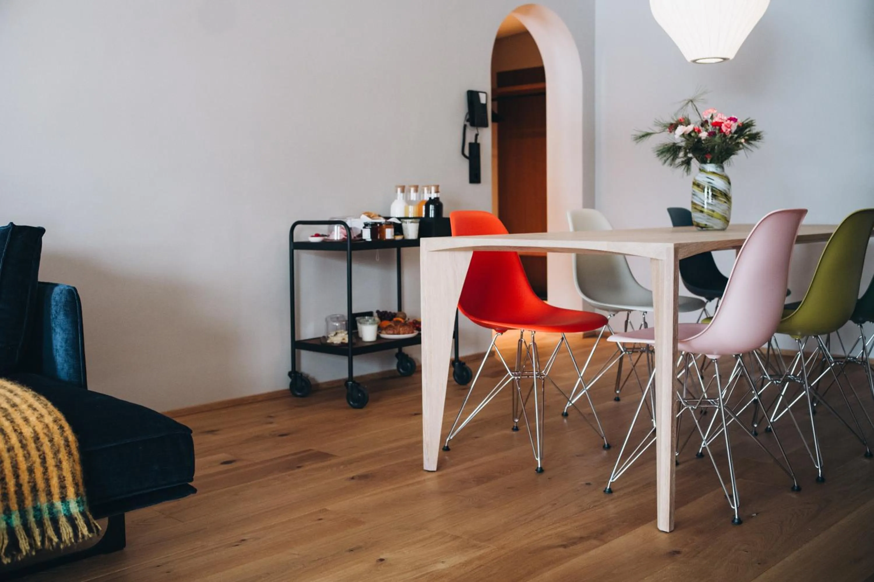 Dining area in Appart Hotel Knappaboda