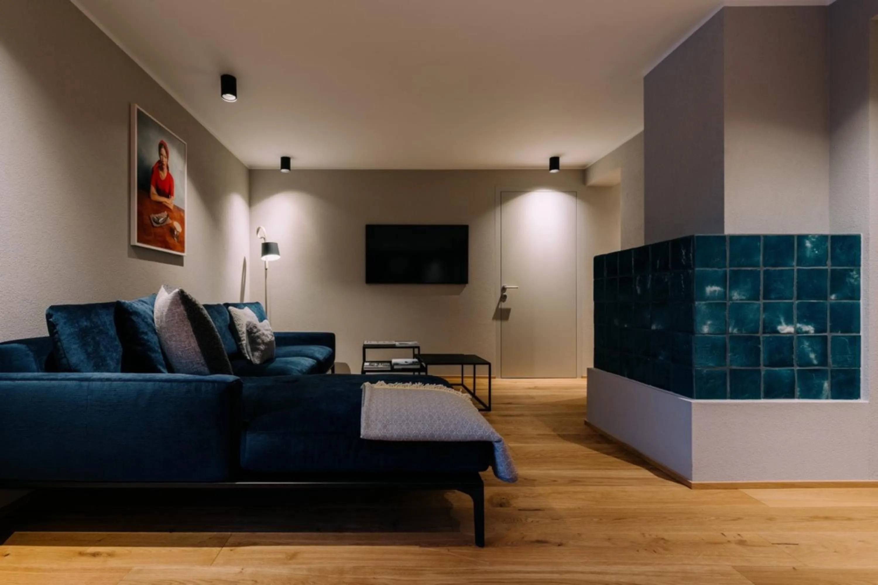 Living room in Appart Hotel Knappaboda