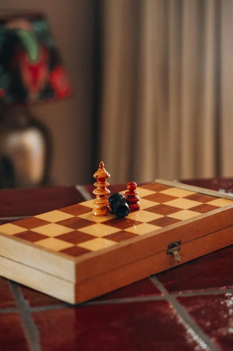 fireplace in Appart Hotel Knappaboda