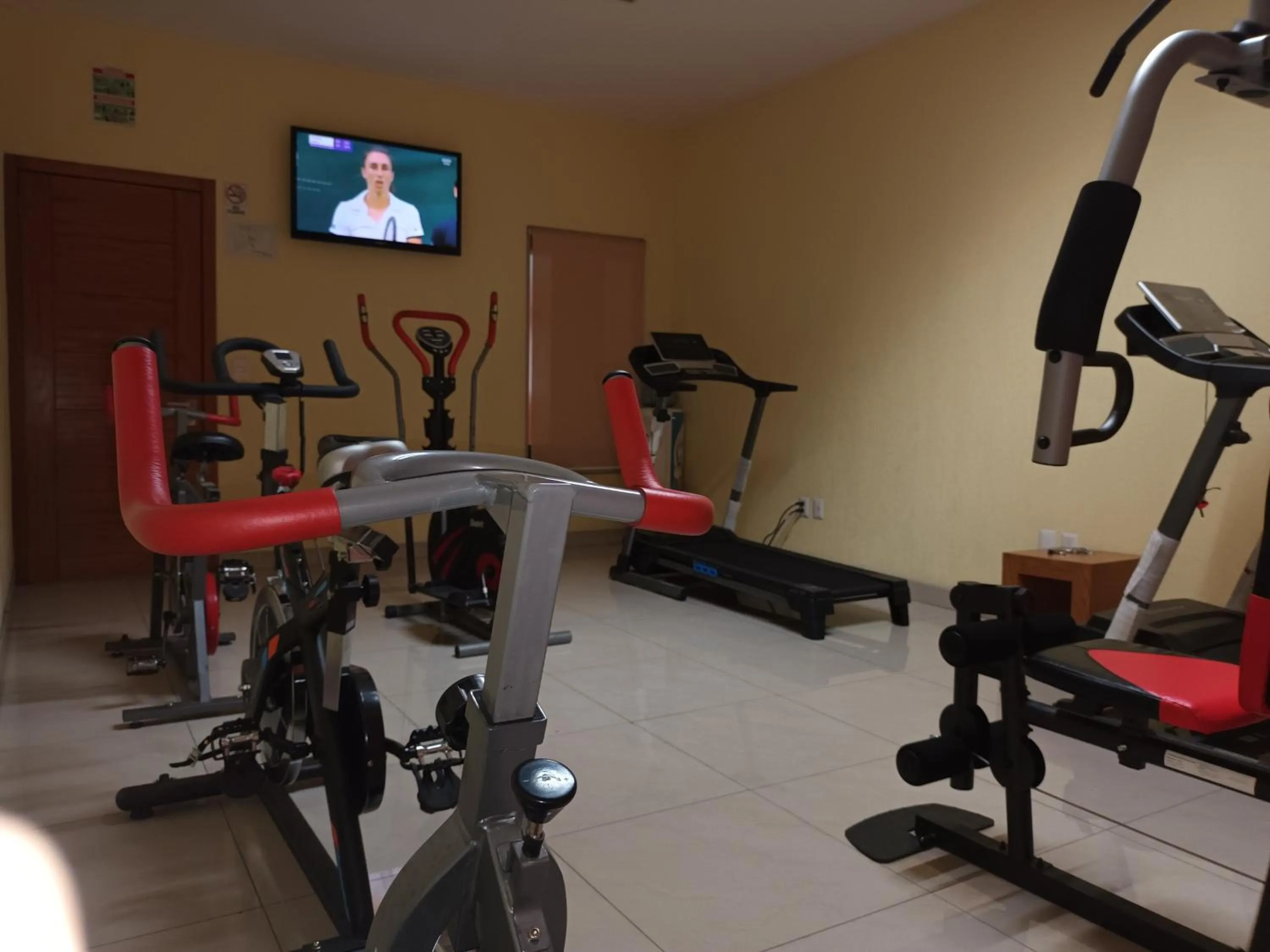 Fitness centre/facilities in Hostalia Hotel Expo & Business Class