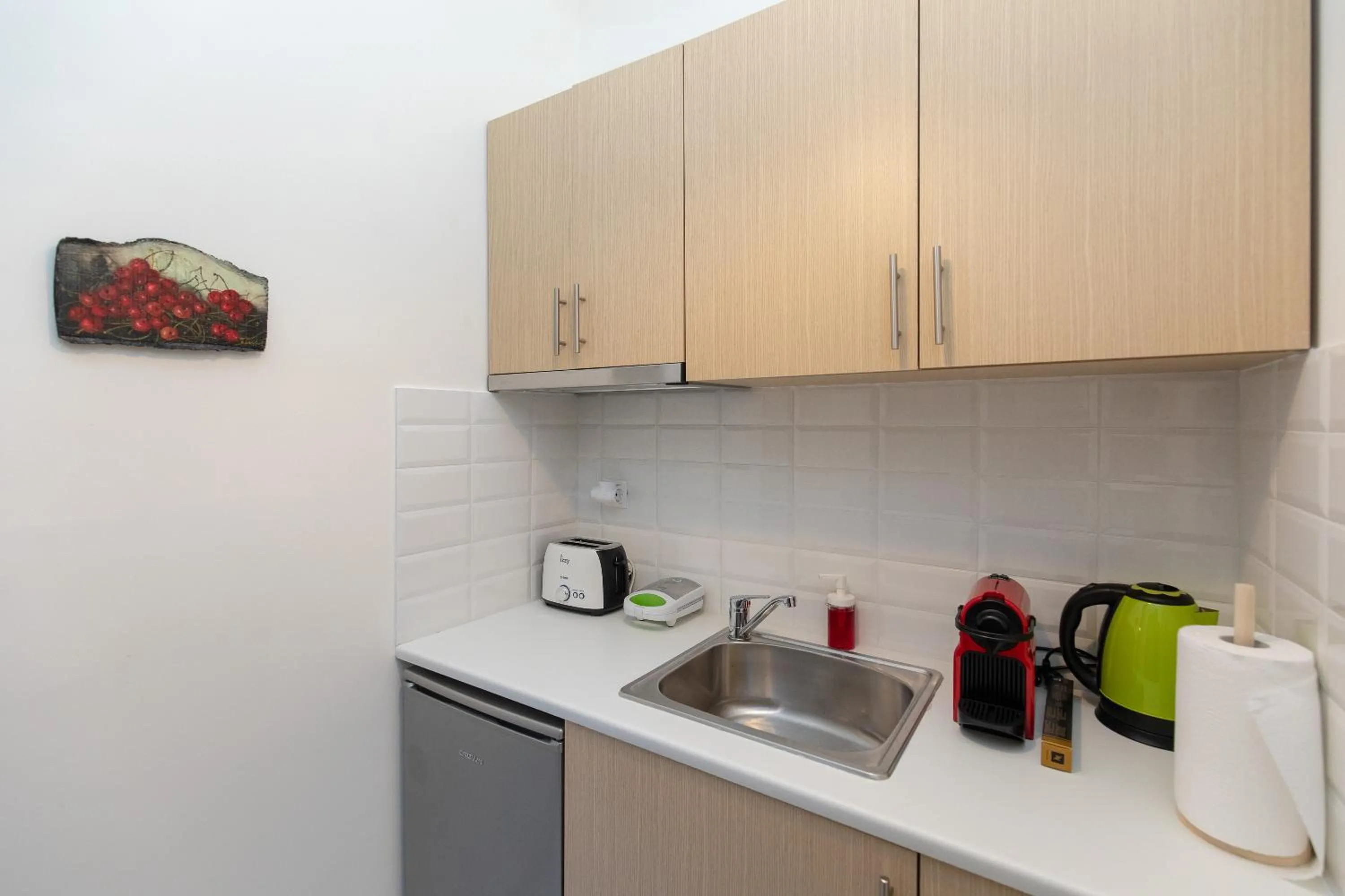Kitchen or kitchenette in Central Stay Athens
