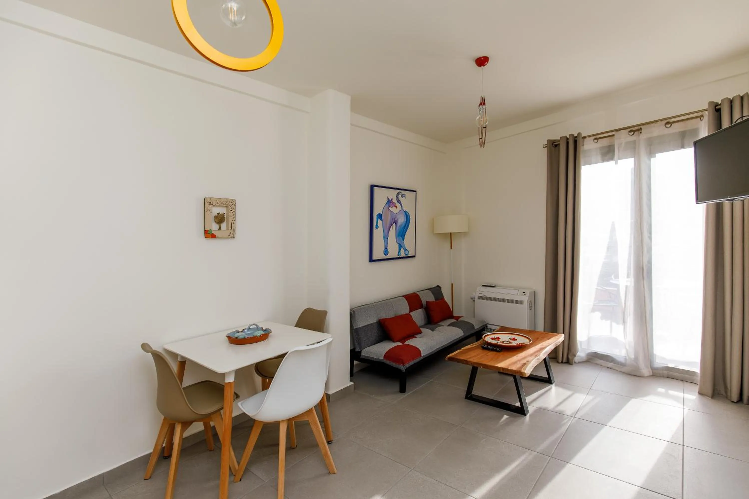 Living room in Central Stay Athens