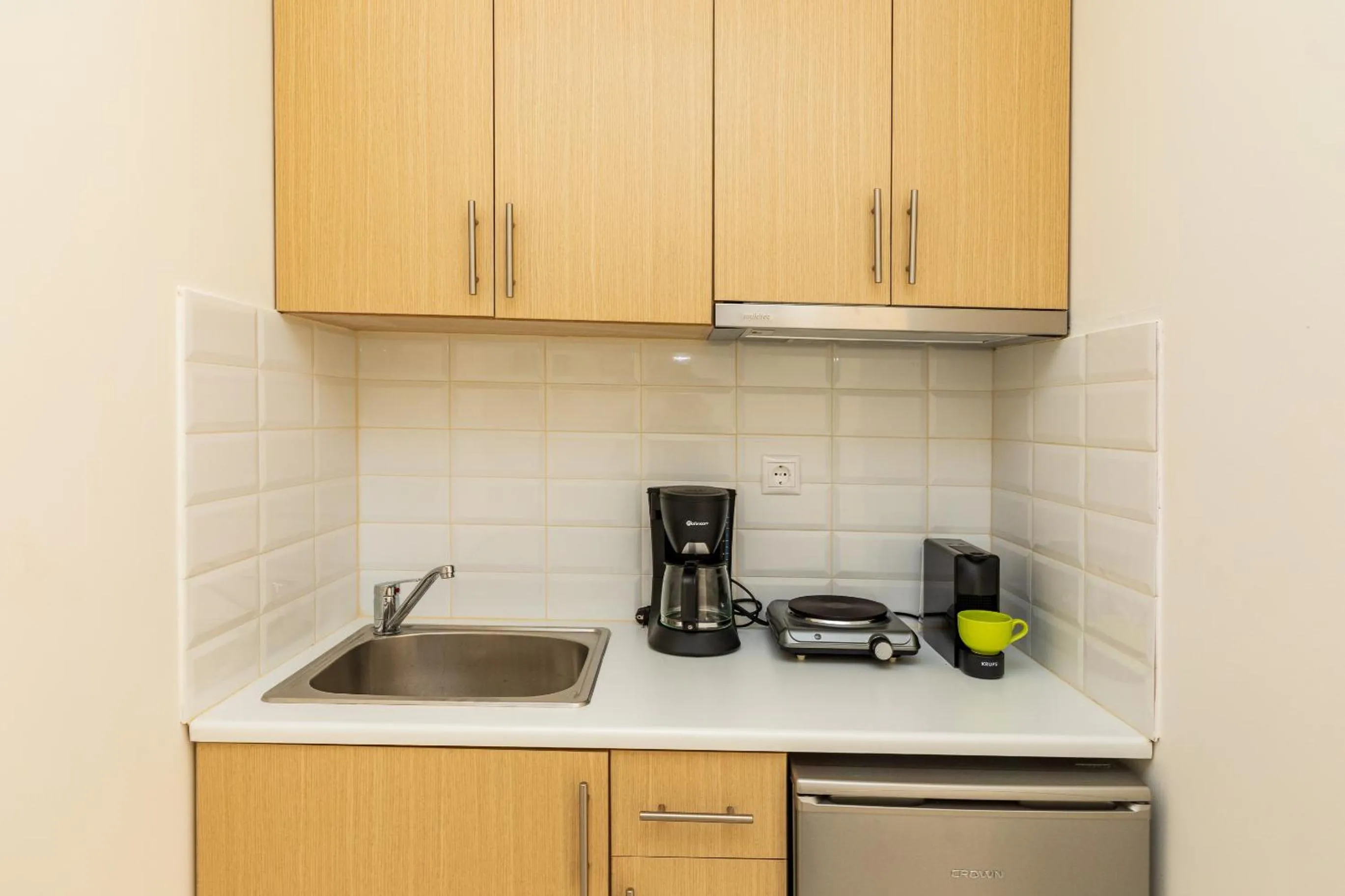 Kitchen or kitchenette in Central Stay Athens