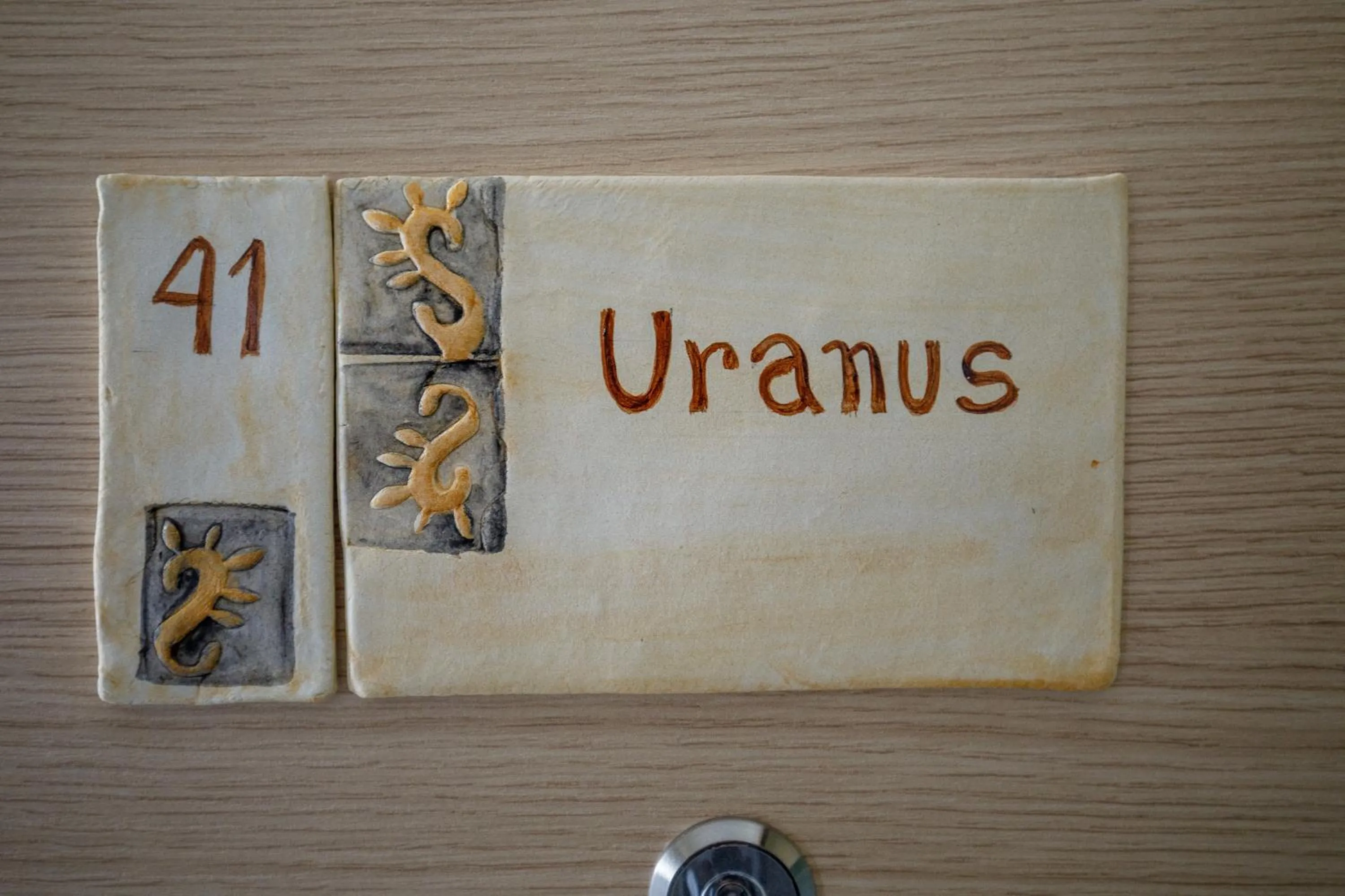 Decorative detail in Central Stay Athens