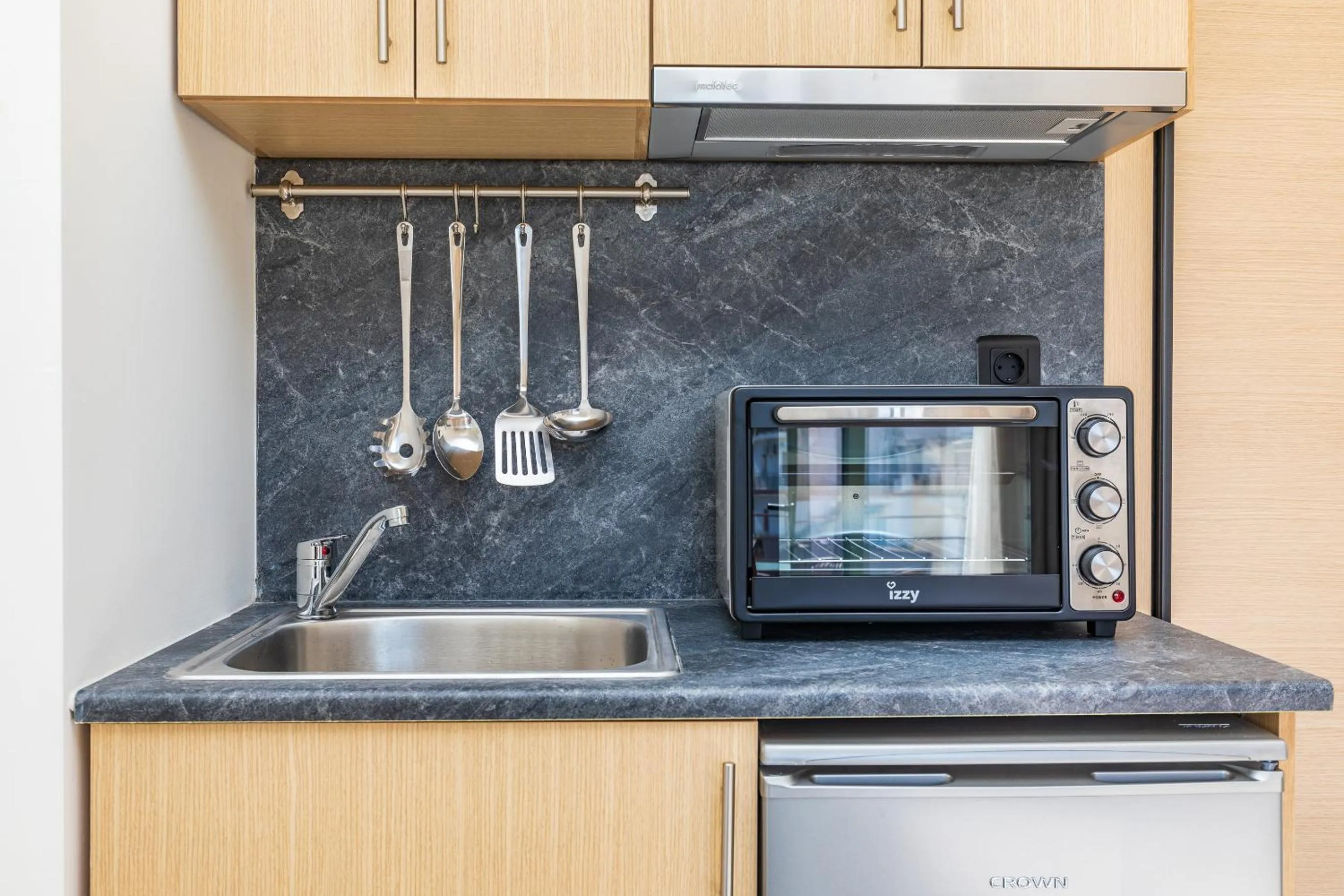 Kitchen or kitchenette in Central Stay Athens