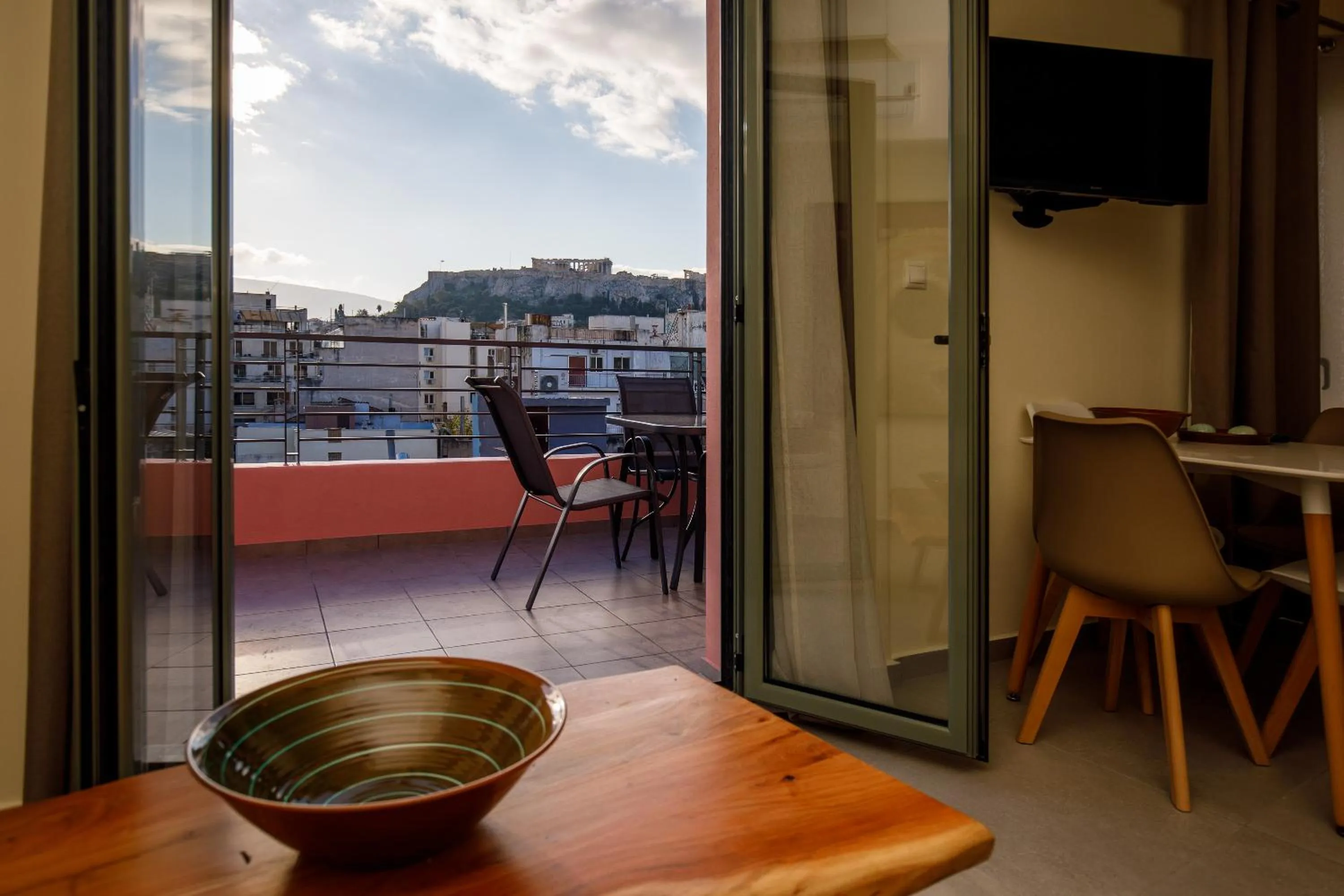 Living room in Central Stay Athens