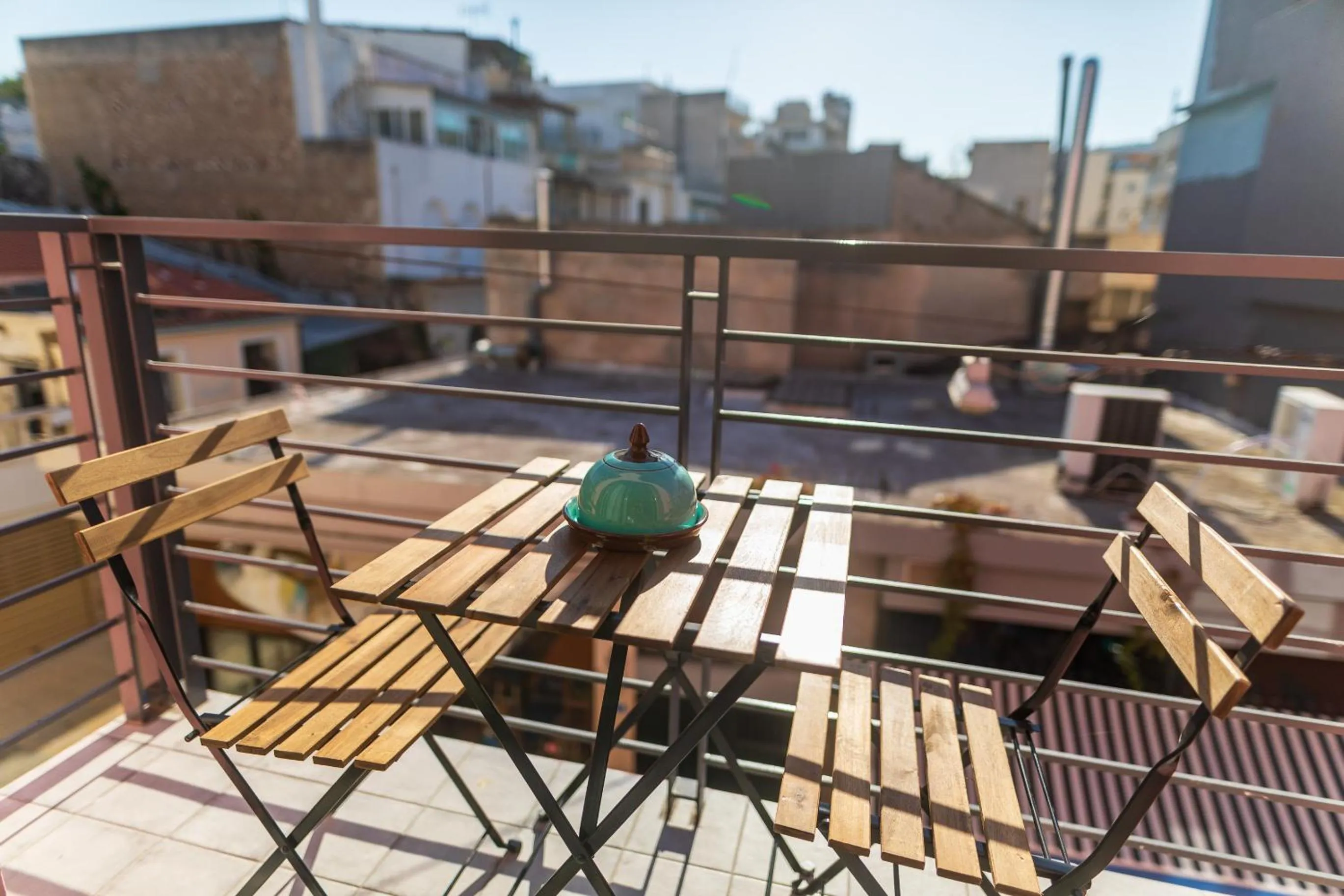 Balcony/Terrace in Central Stay Athens