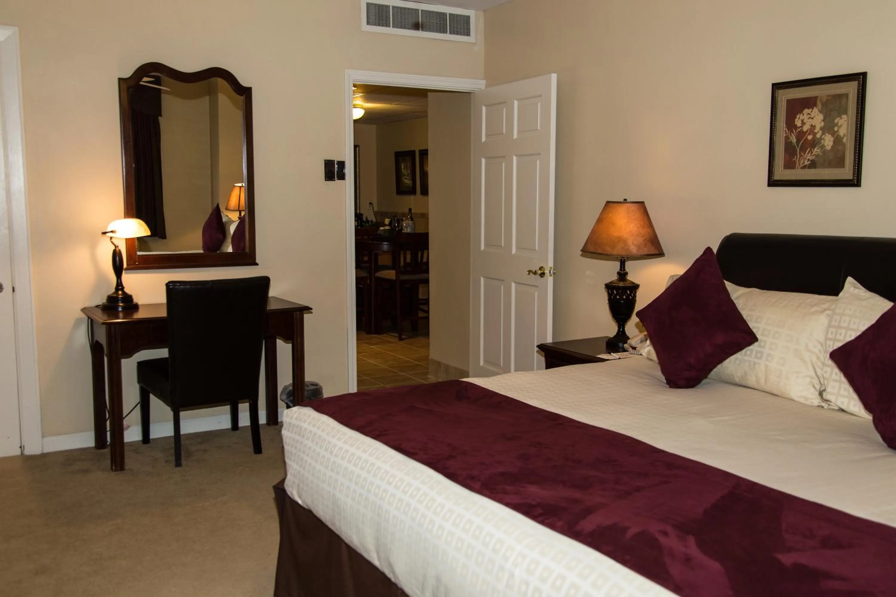 Bed in Missouri Athletic Club