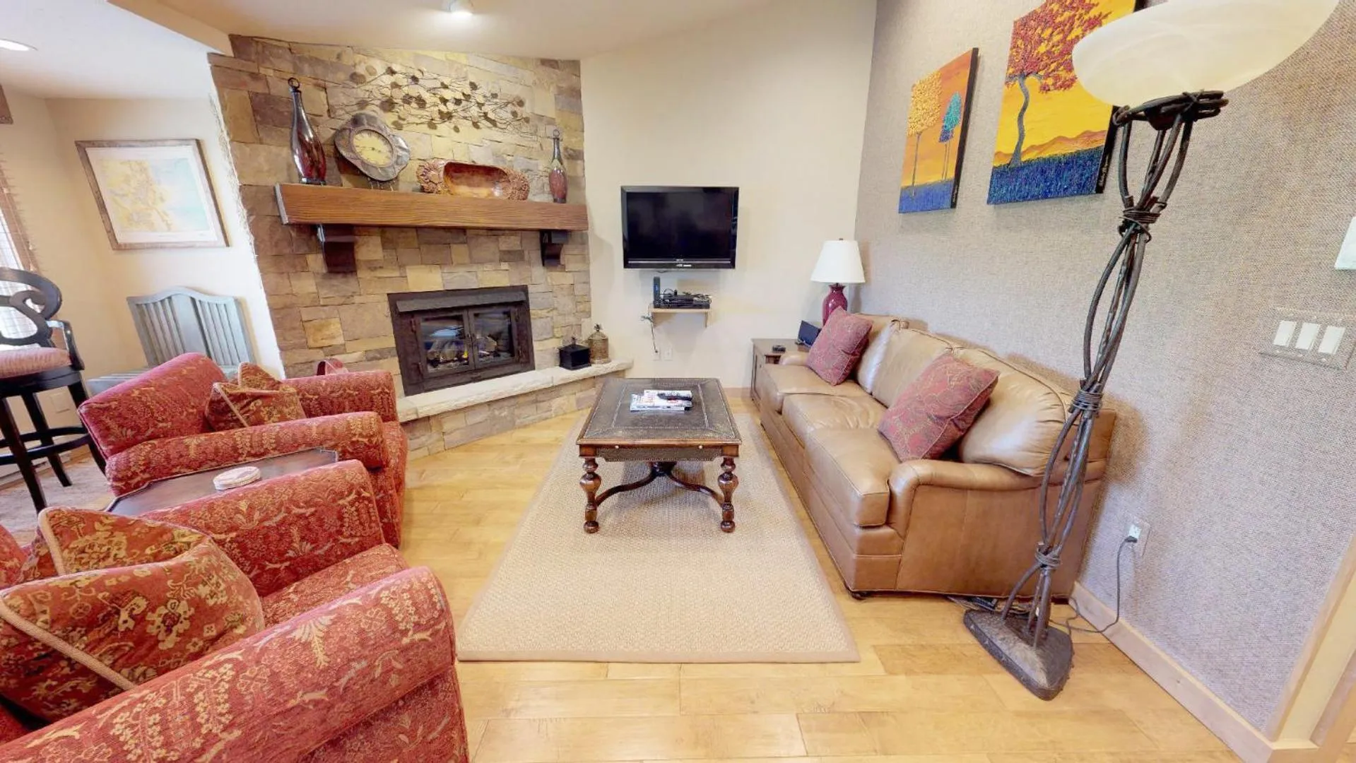 Living room in Terracehouse - CoralTree Residence Collection