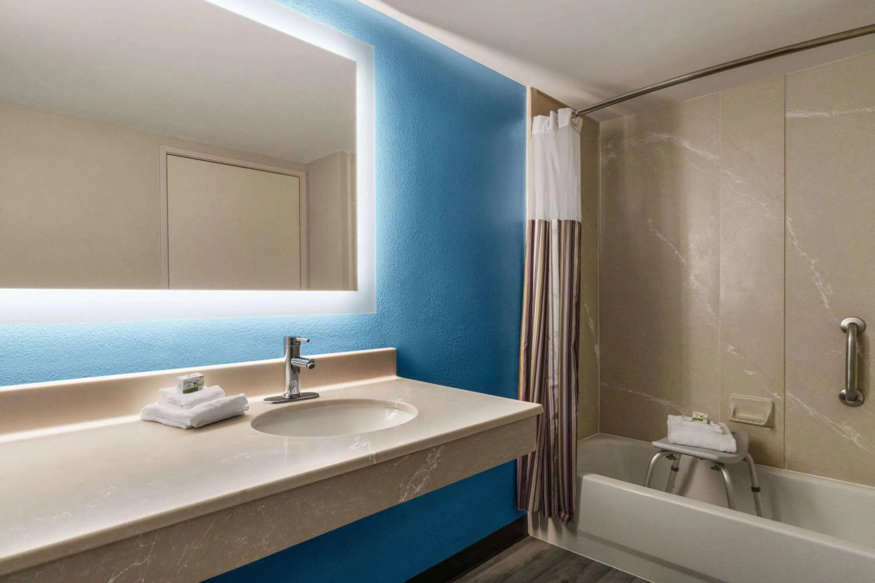 Shower in La Quinta by Wyndham Madison American Center