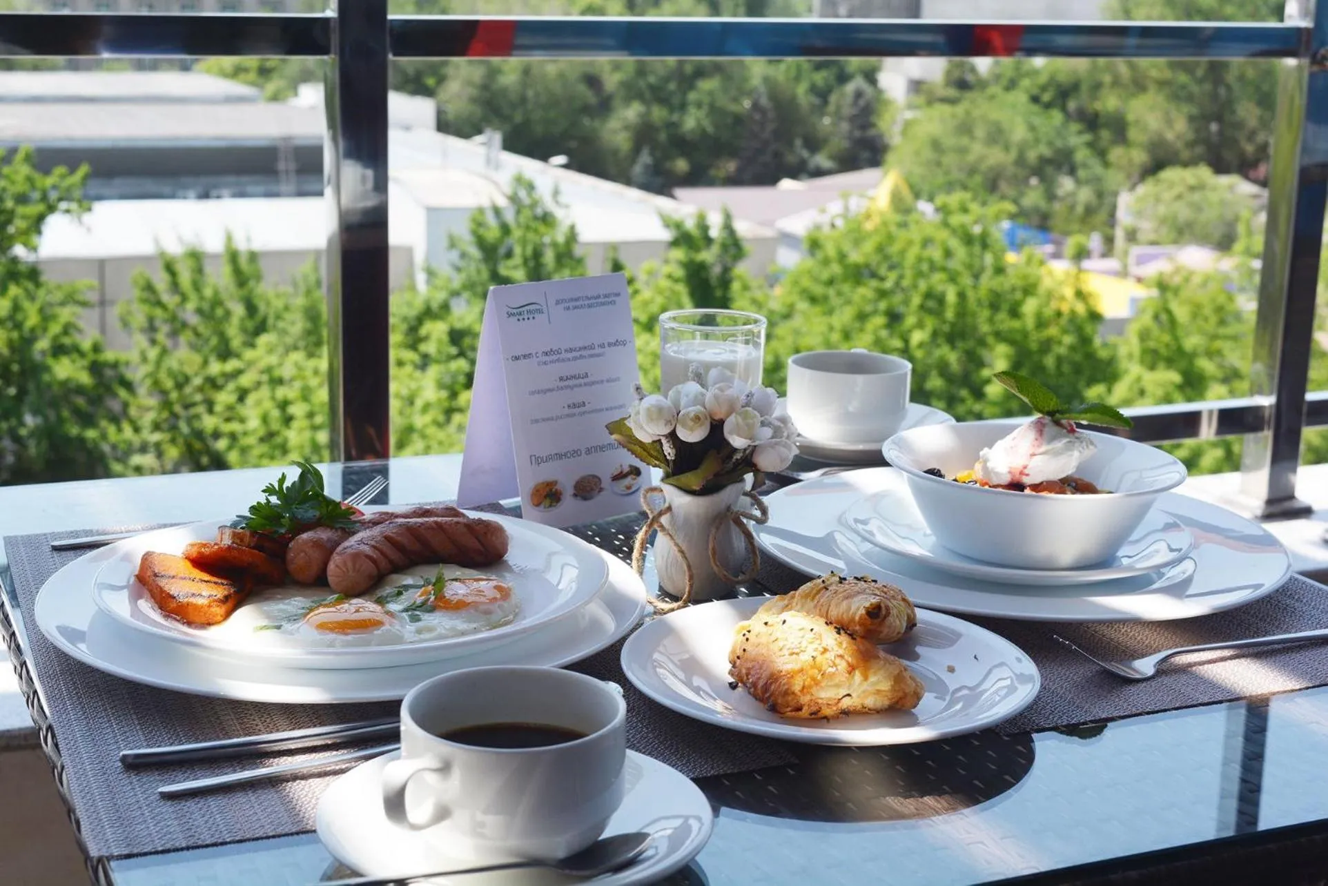 Food in Smart Hotel Bishkek