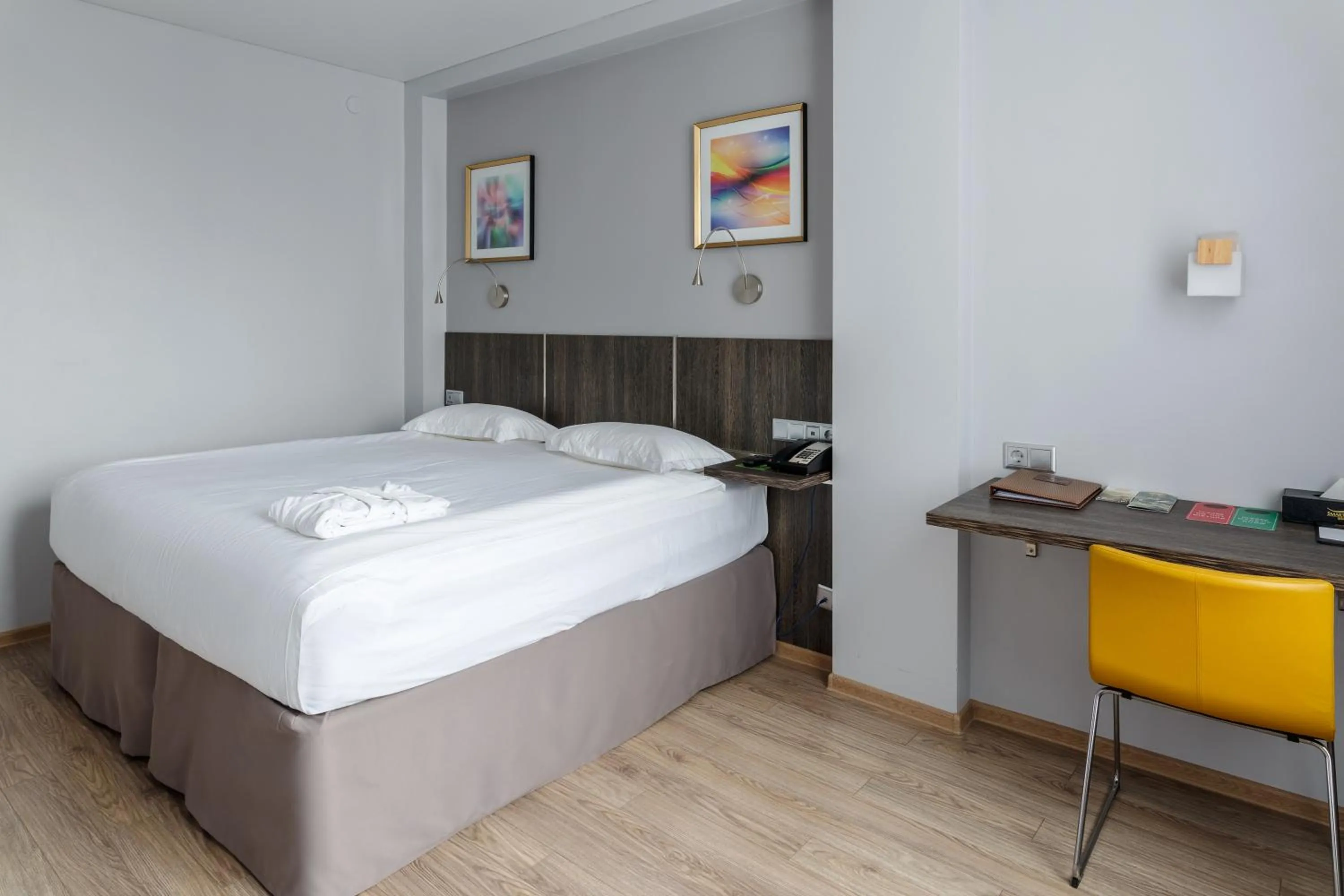 Photo of the whole room, Bed in Smart Hotel Bishkek