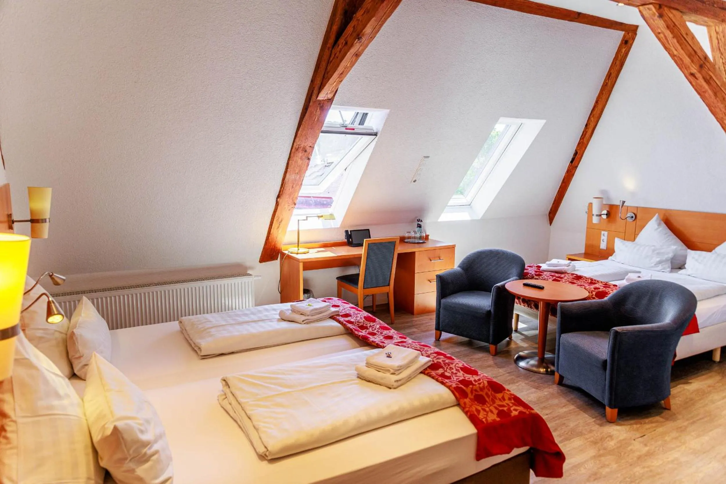 Photo of the whole room, Bed in Bodensee-Hotel Kreuz