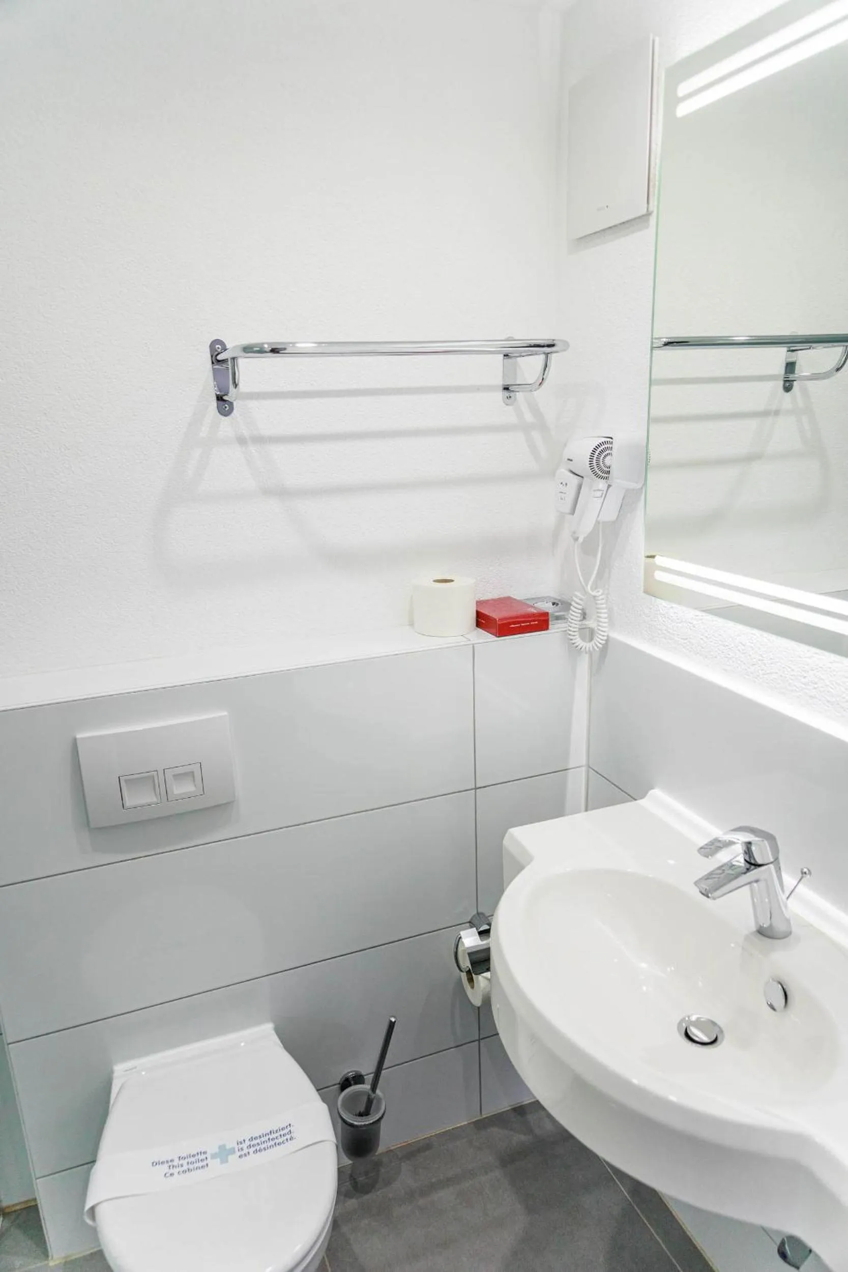 Toilet in Bodensee-Hotel Kreuz