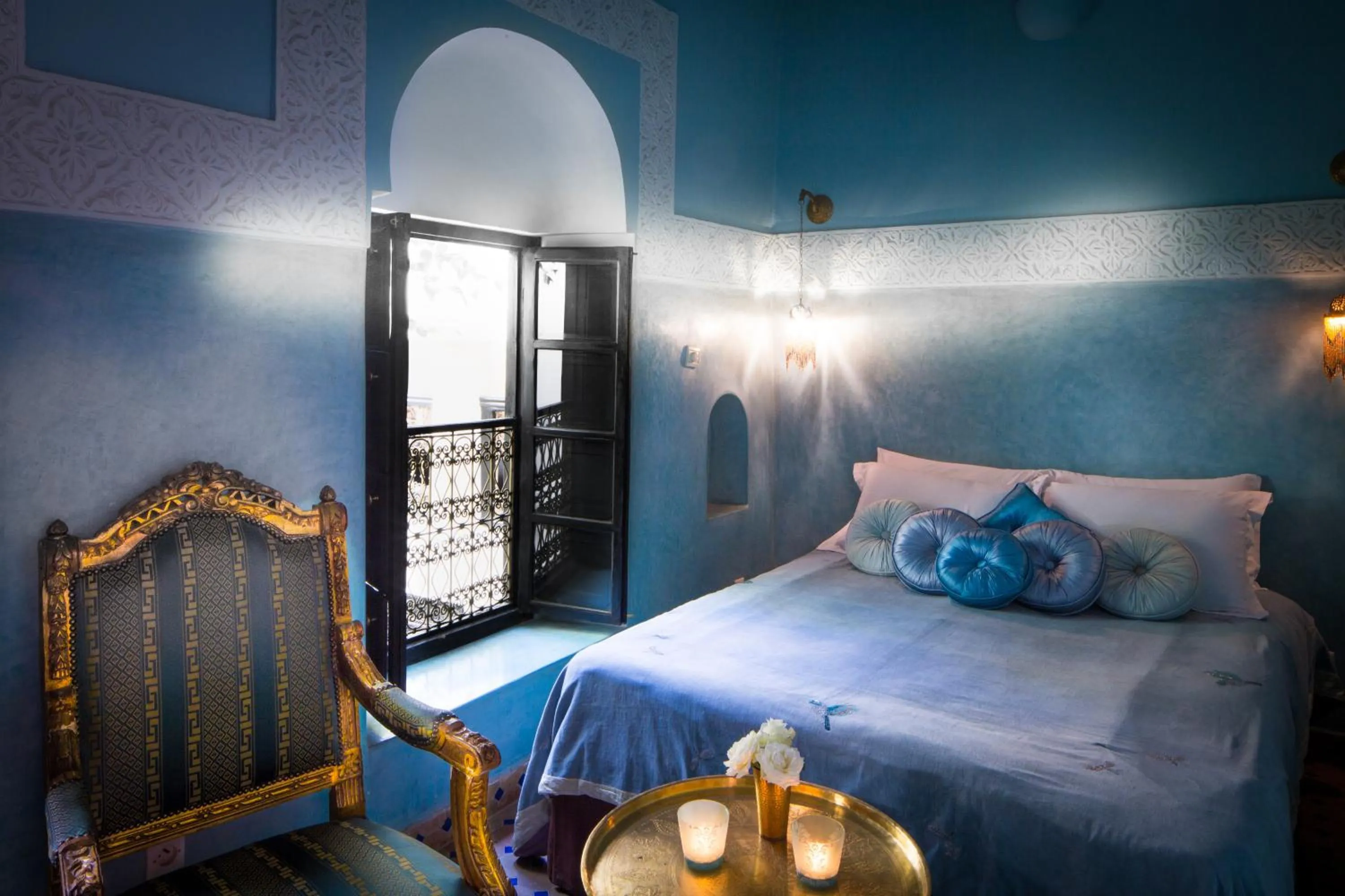 Day, Bed in Riad Dar Jaguar