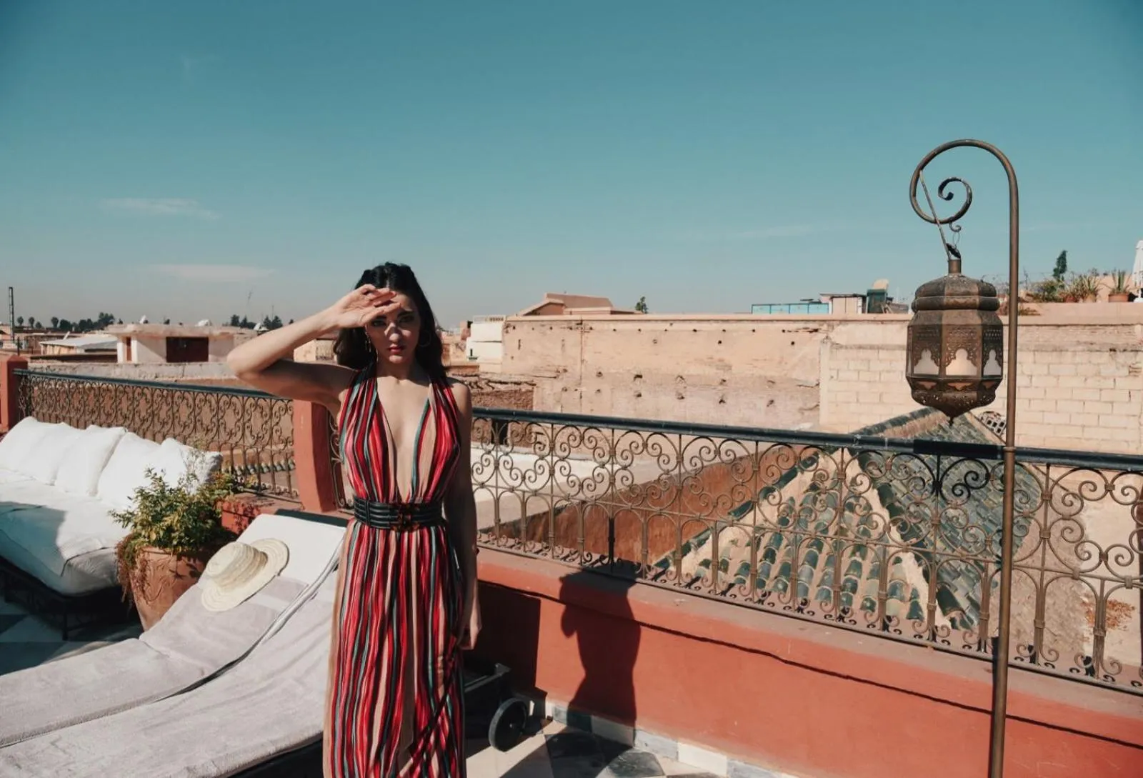 Balcony/Terrace in Riad Dar Jaguar