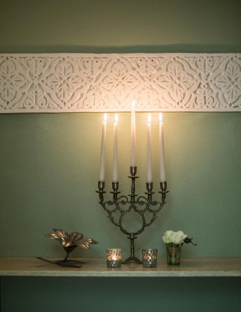 Decorative detail in Riad Dar Jaguar