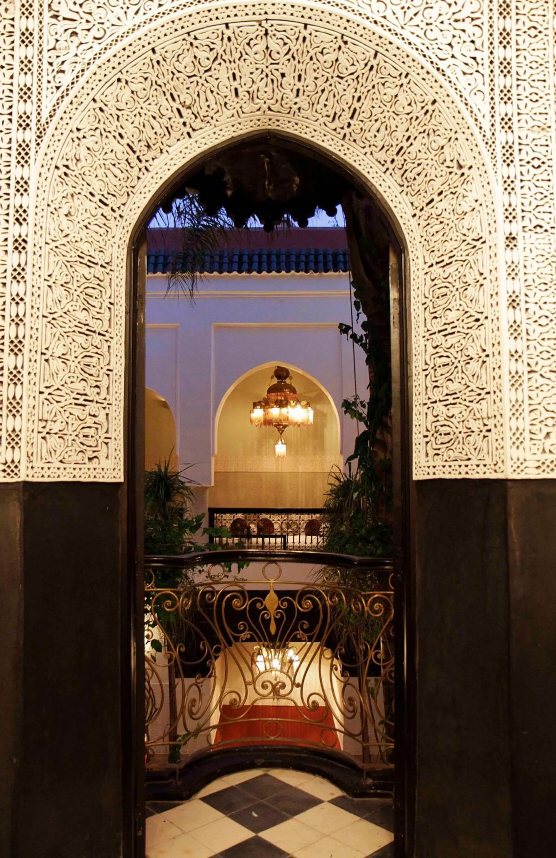 Decorative detail in Riad Dar Jaguar