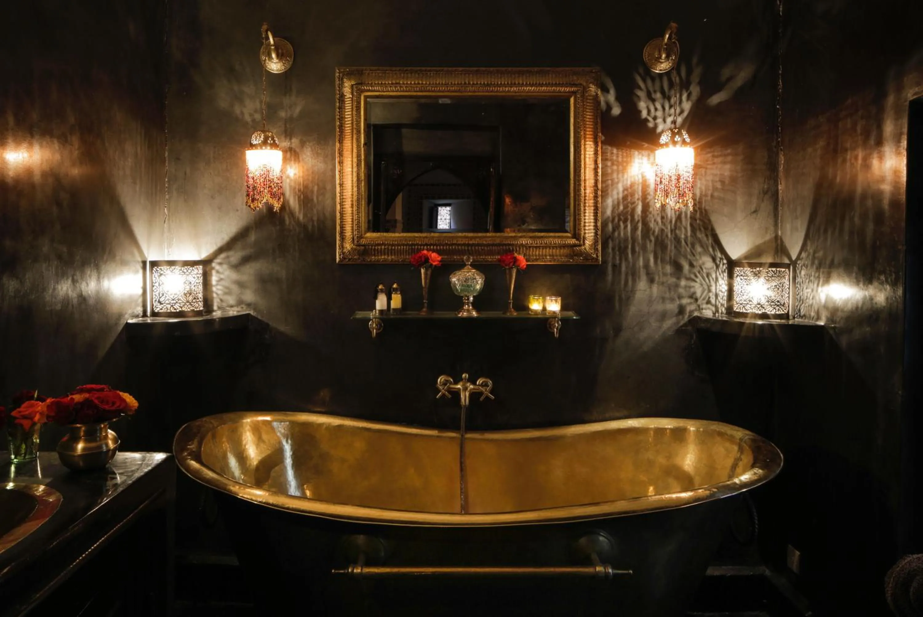 Bathroom in Riad Dar Jaguar