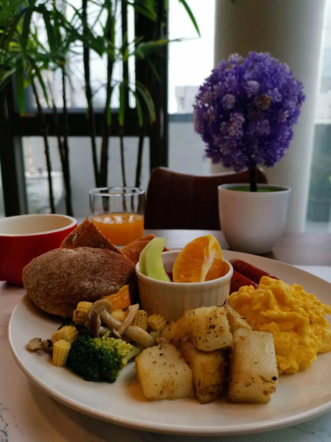 Food close-up in Grange Inn