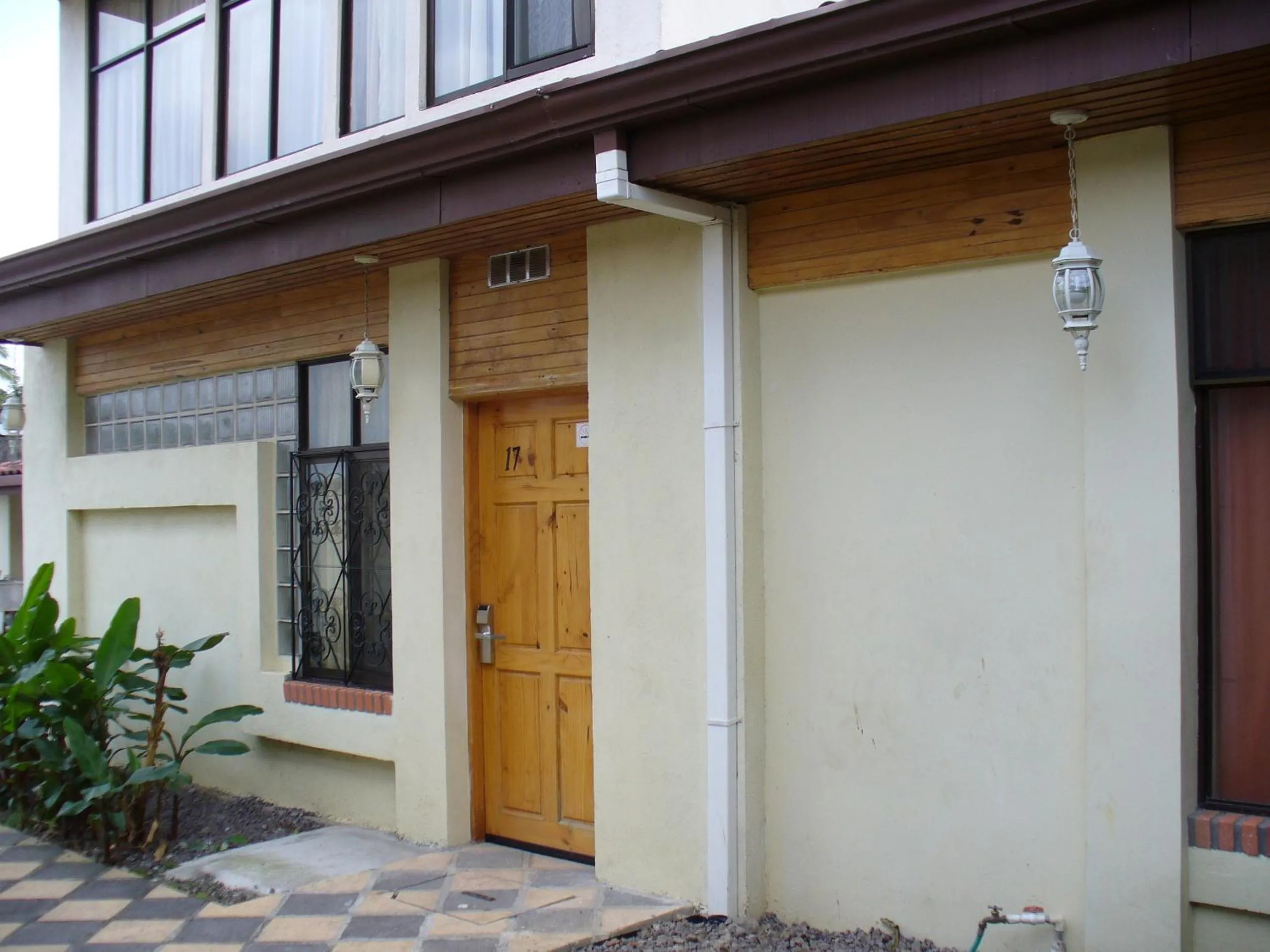 Decorative detail in Apartotel Don Francisco