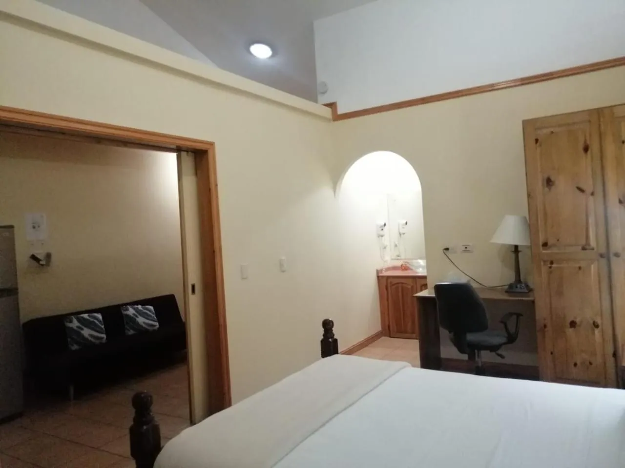 Photo of the whole room, Bed in Apartotel Don Francisco